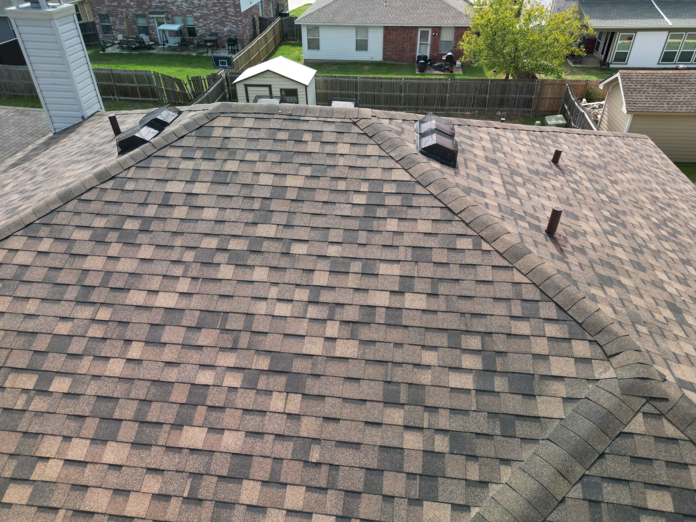 Full Roof Replacement, Chimney Rebuild and Interior Damage Replacement by First United Roofing & Construction