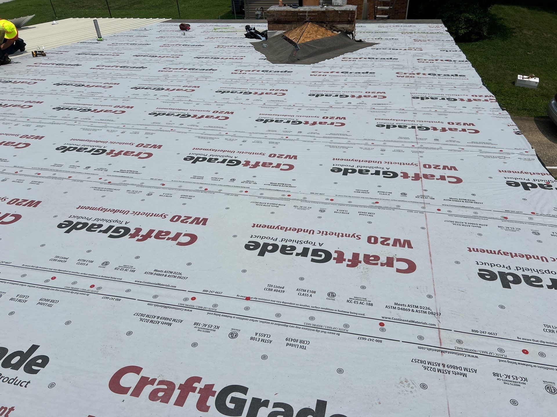 Residential Roofing Installation using Metal by Mr. Roofer