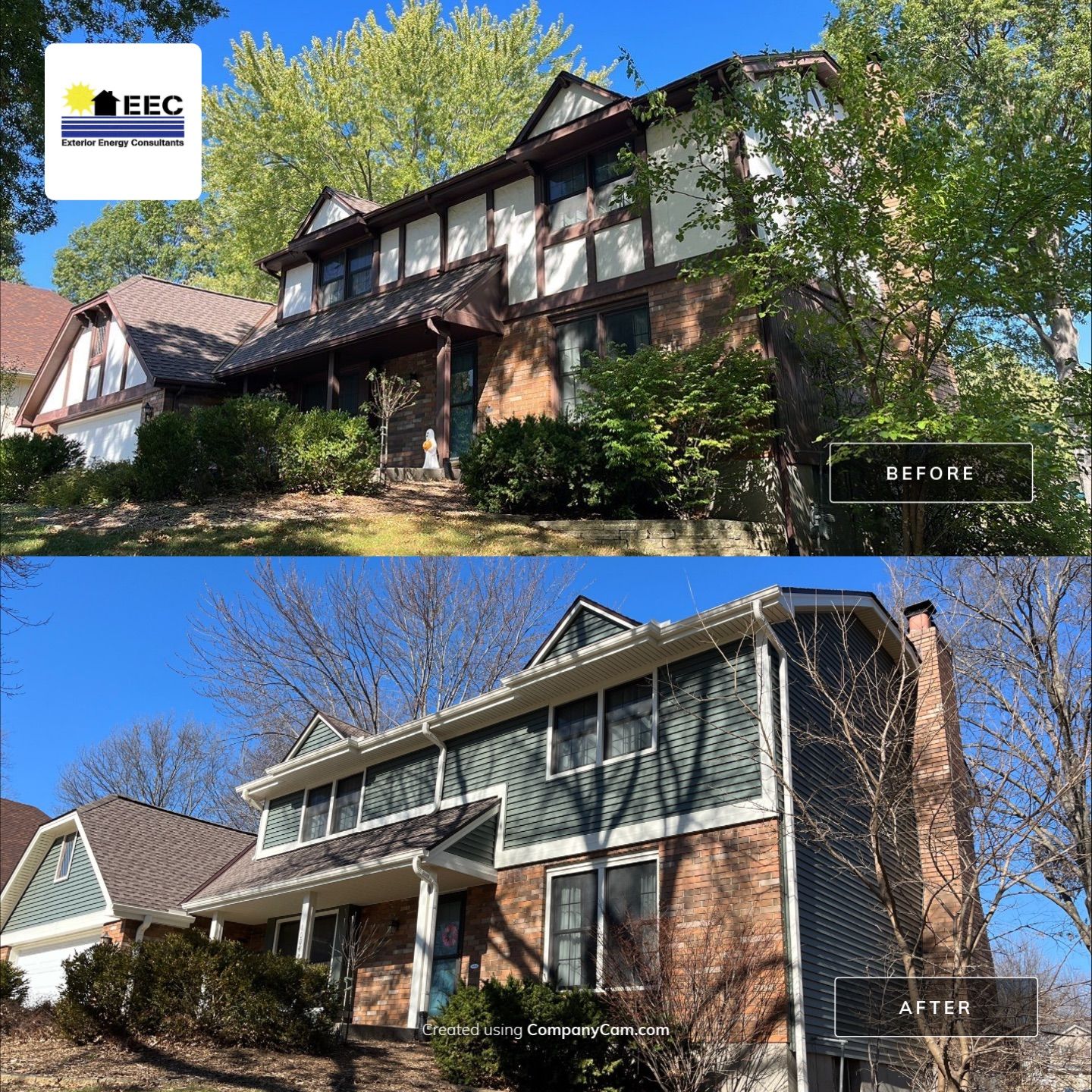 Siding Installation using Spruce Exterior Portfolio Vinyl Siding by EEC Windows, Siding & Roofing