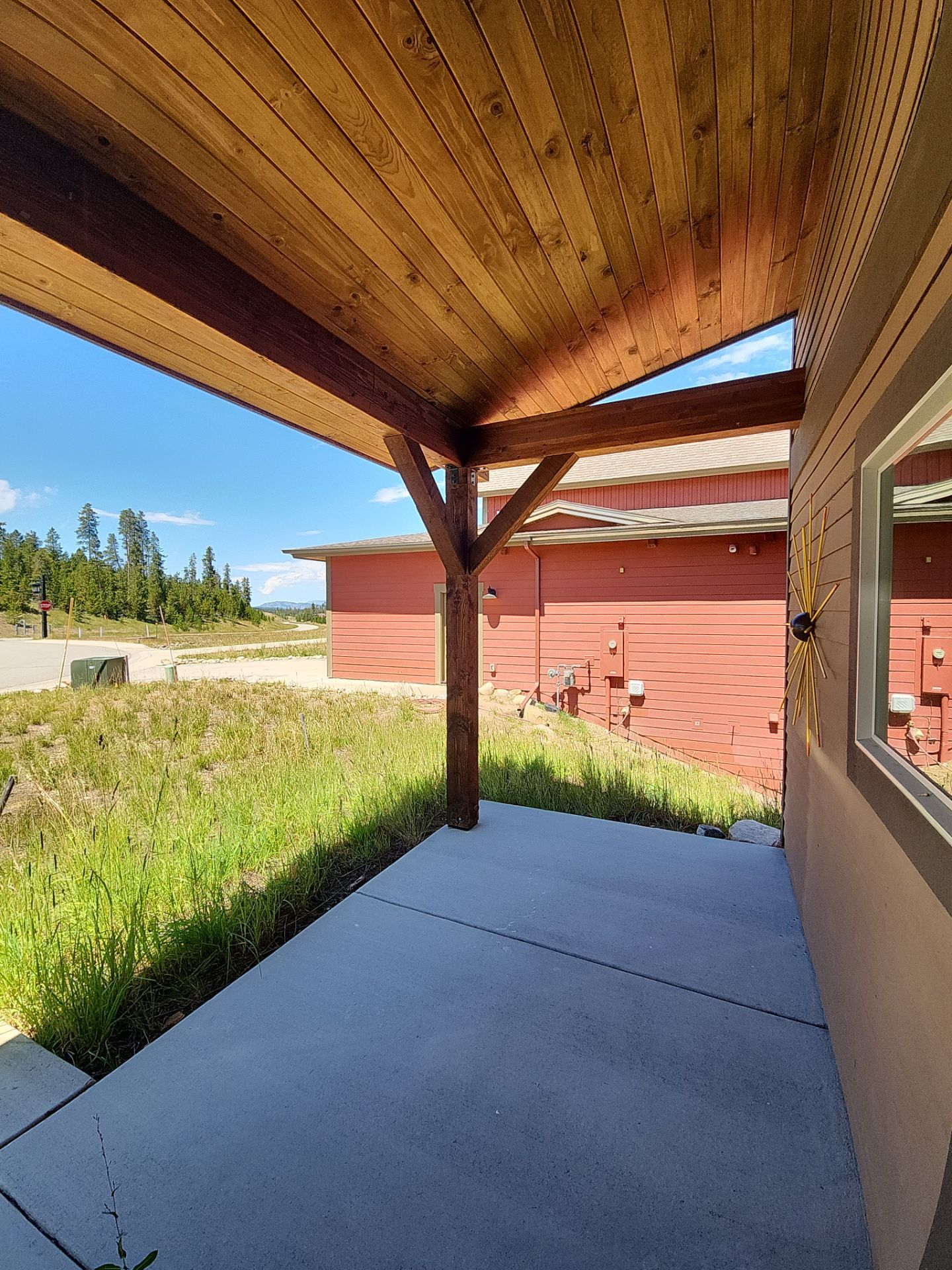 Exterior Painting Using Stain by Wheatley Creek Services