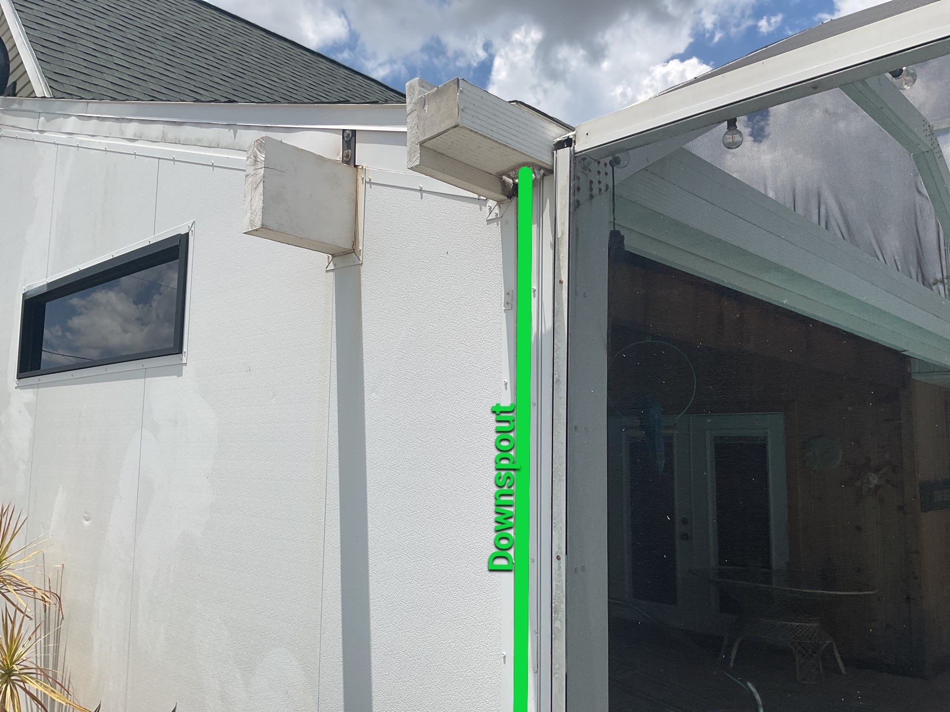 Replace gutter using Leaf Guard in Cape Coral FL by Gutter Professors