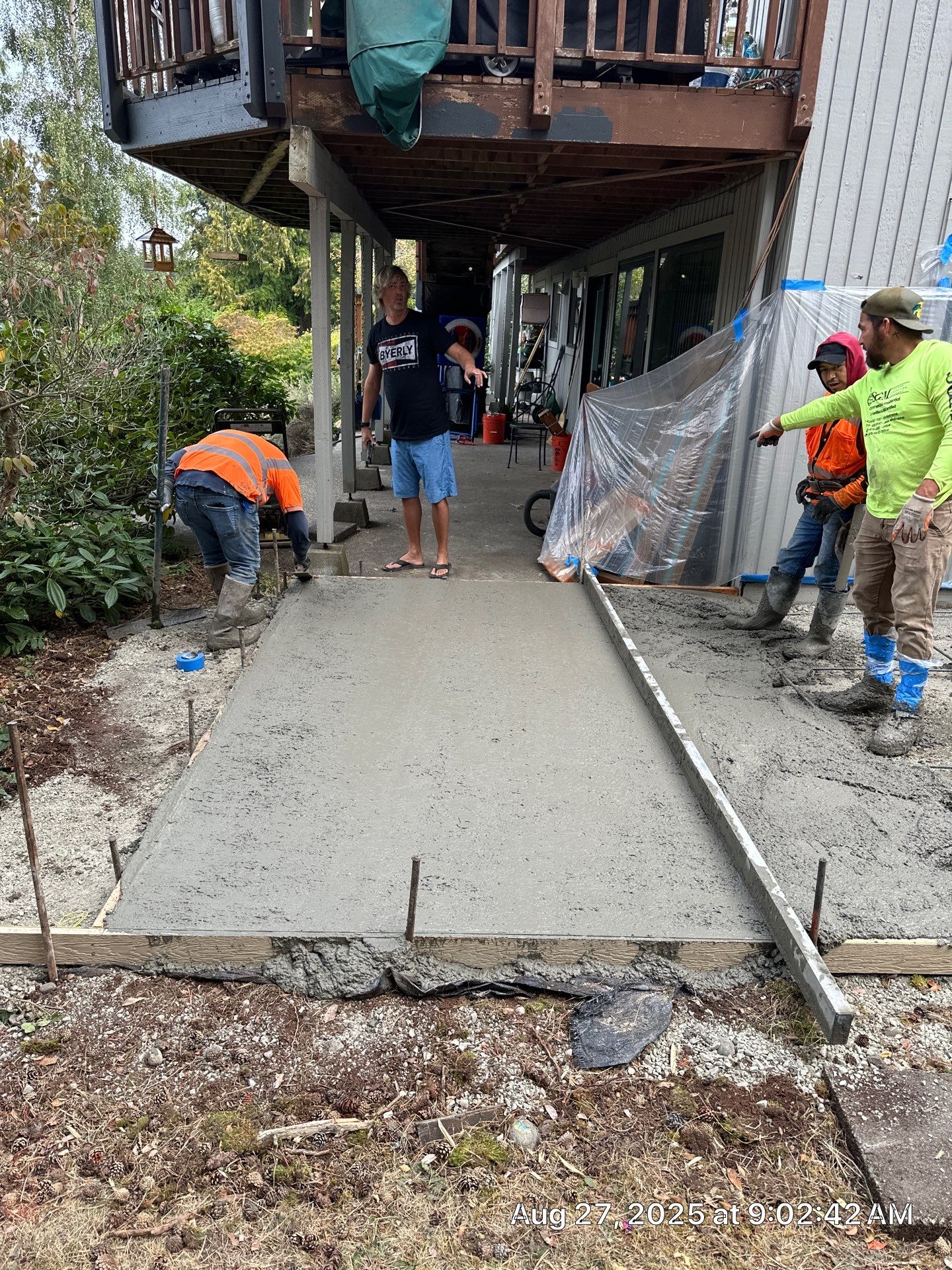 Backyard Concrete Patch Repair | Seattle  by Jireh Asphalt & Concrete Inc 
