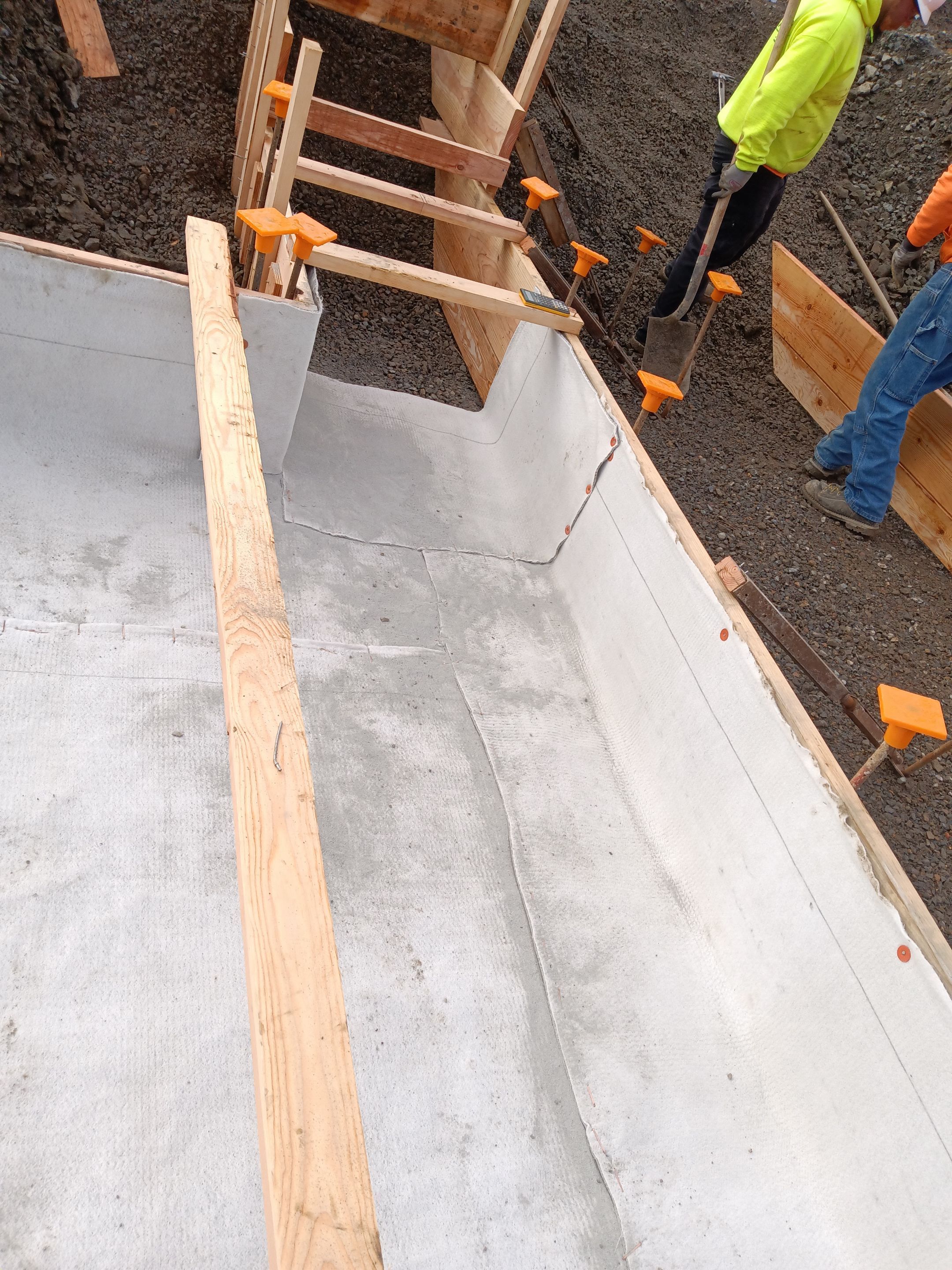 Bentonite Waterproofing using CCW Miraclay by BEST Roofing & Waterproofing