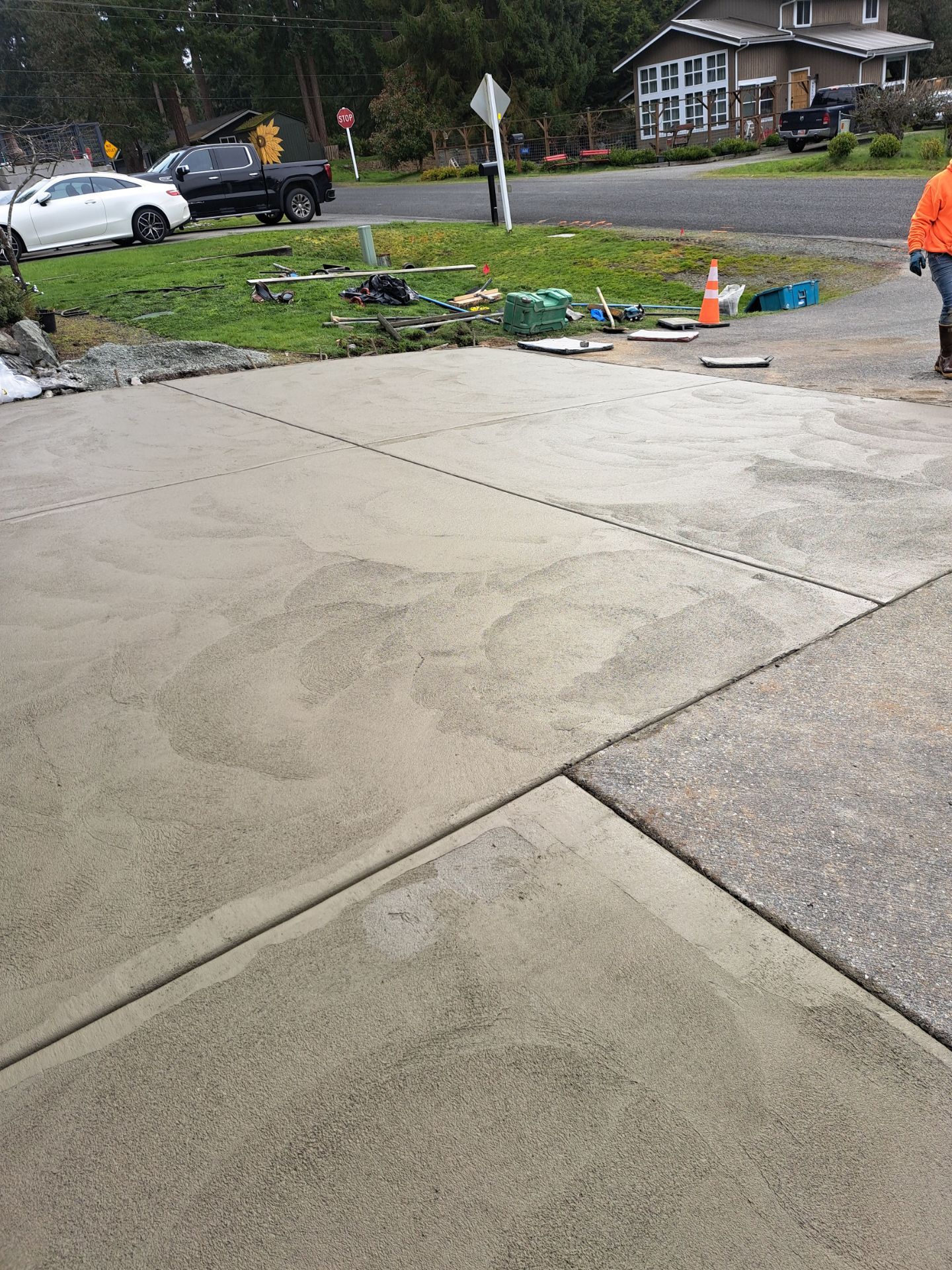 Concrete Driveway Renovation | Freeland  by Jireh Asphalt & Concrete Inc 