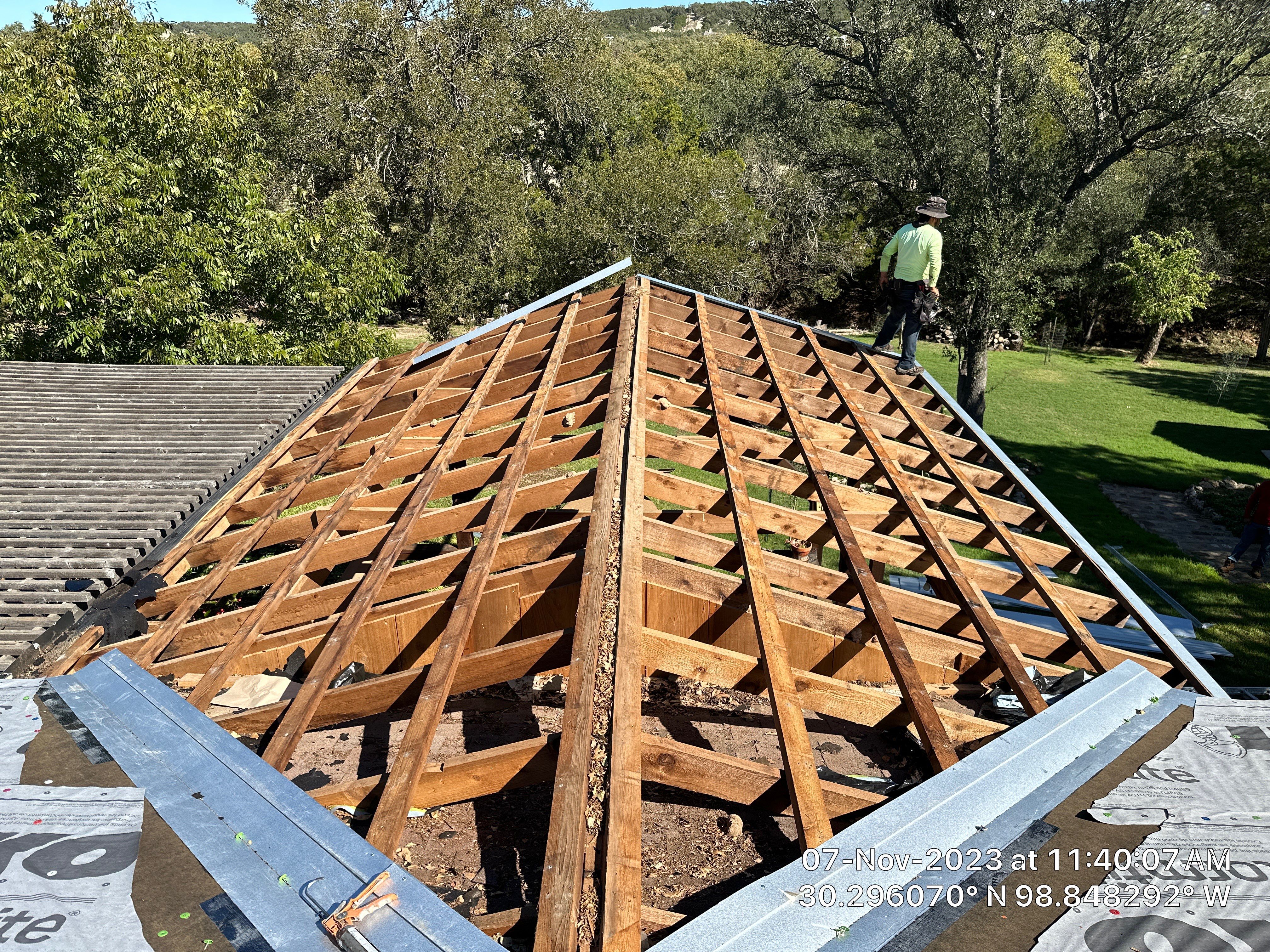 Fredericksburg Hail Damage Restoration and Full Roof Replacement by Caliber Restoration LLC