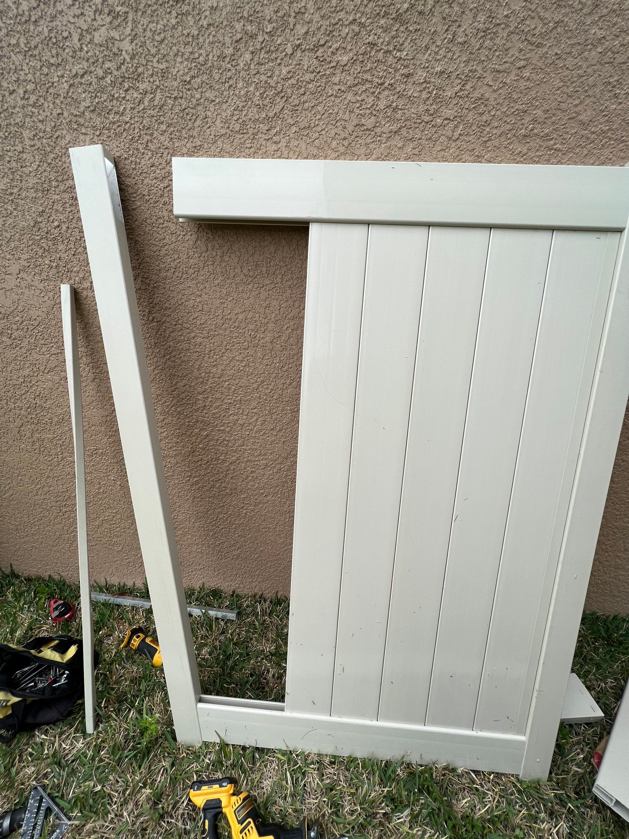 Sun City Center, FL 6ft. Tall Tan Vinyl Privacy Fence by Asap fence and gates, LLC