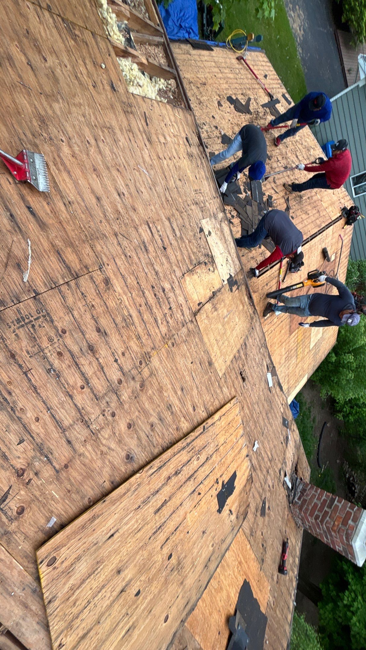 Roof Replacement using Owens Corning Teak by 180 Contractors