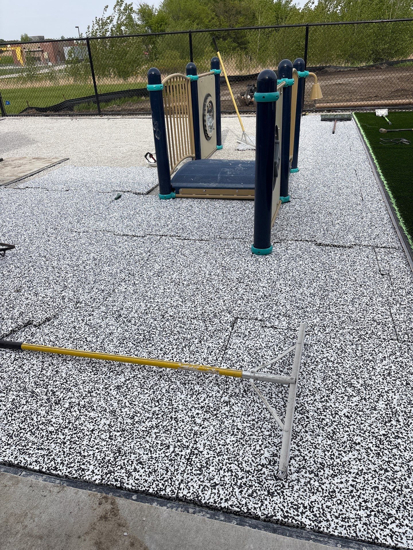 Everbrook in Grimes Playground Equipment & Turf by Southwest Greens Midwest