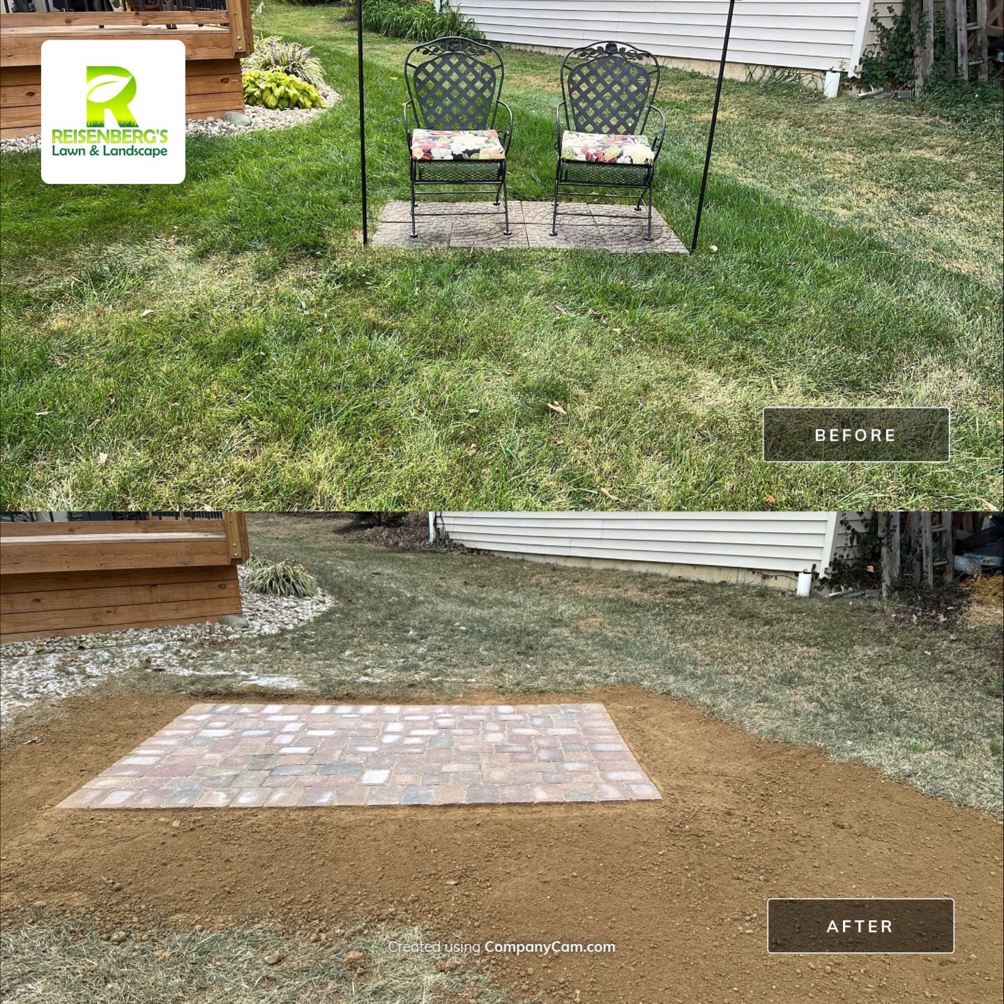 Paver and Natural Stone Installation by Reisenberg’s Lawn & Landscape, LLC