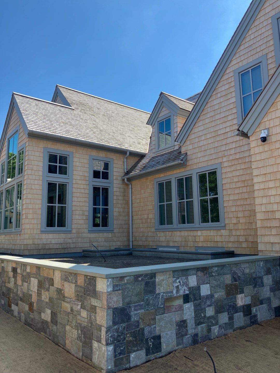 Half Round Aluminum Gutter Installation in Yarmouth, MA by Gutter Pro Enterprises