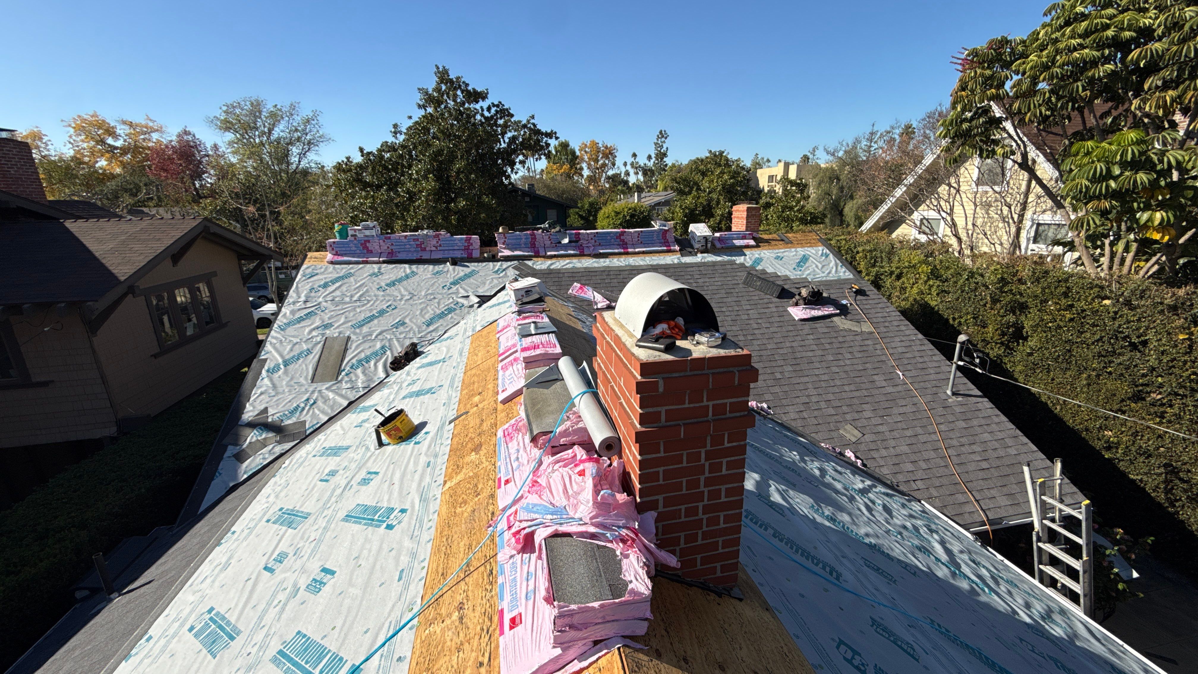 Residential Reroofing Project in Pasadena, CA by Hull Brothers Roofing