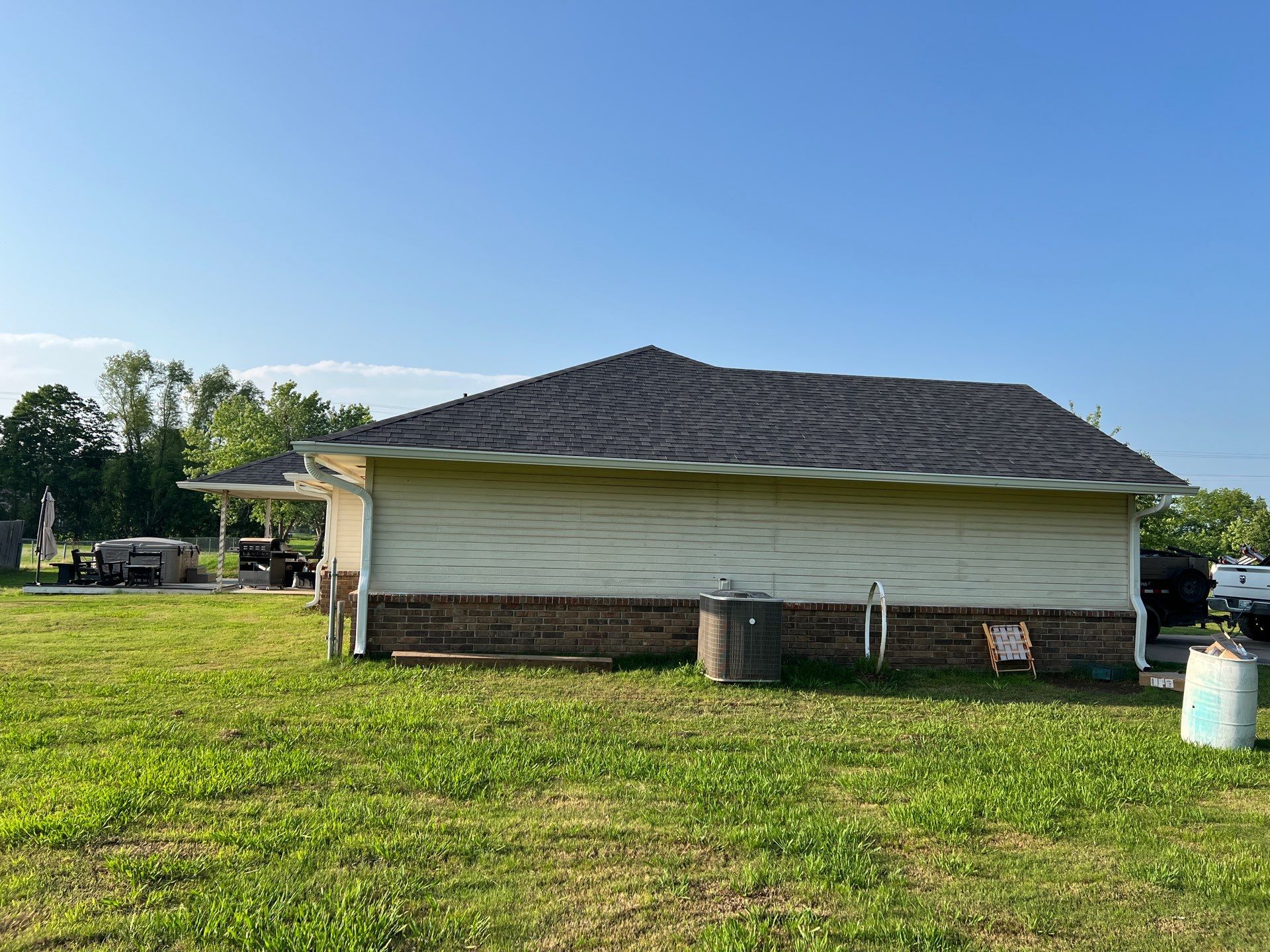 Roof replacement in Panama, OK by In & Out Construction & Remodeling, LLC