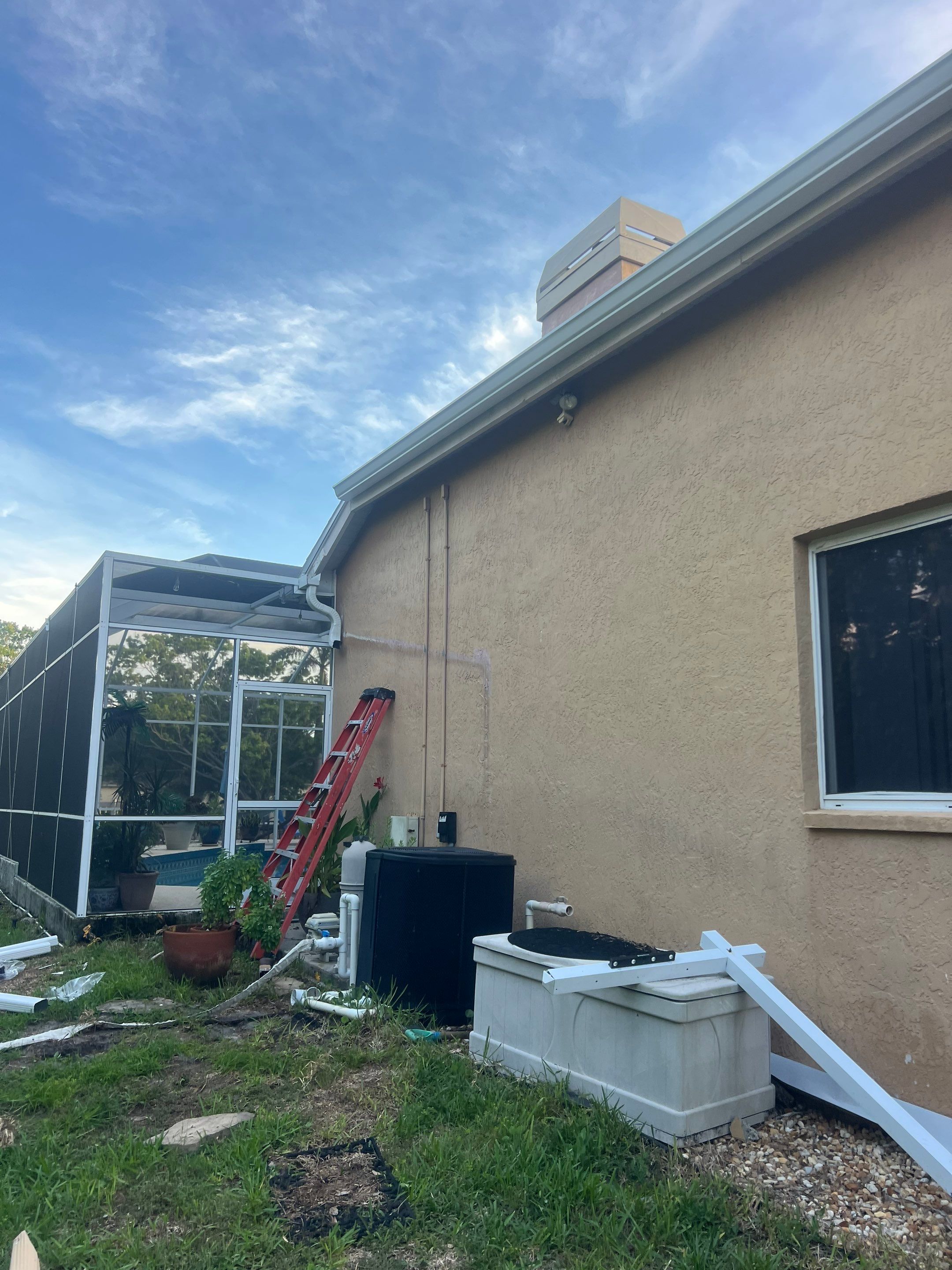 7-Inch Box Seamless Gutters in Bradenton FL by Gutter Professors