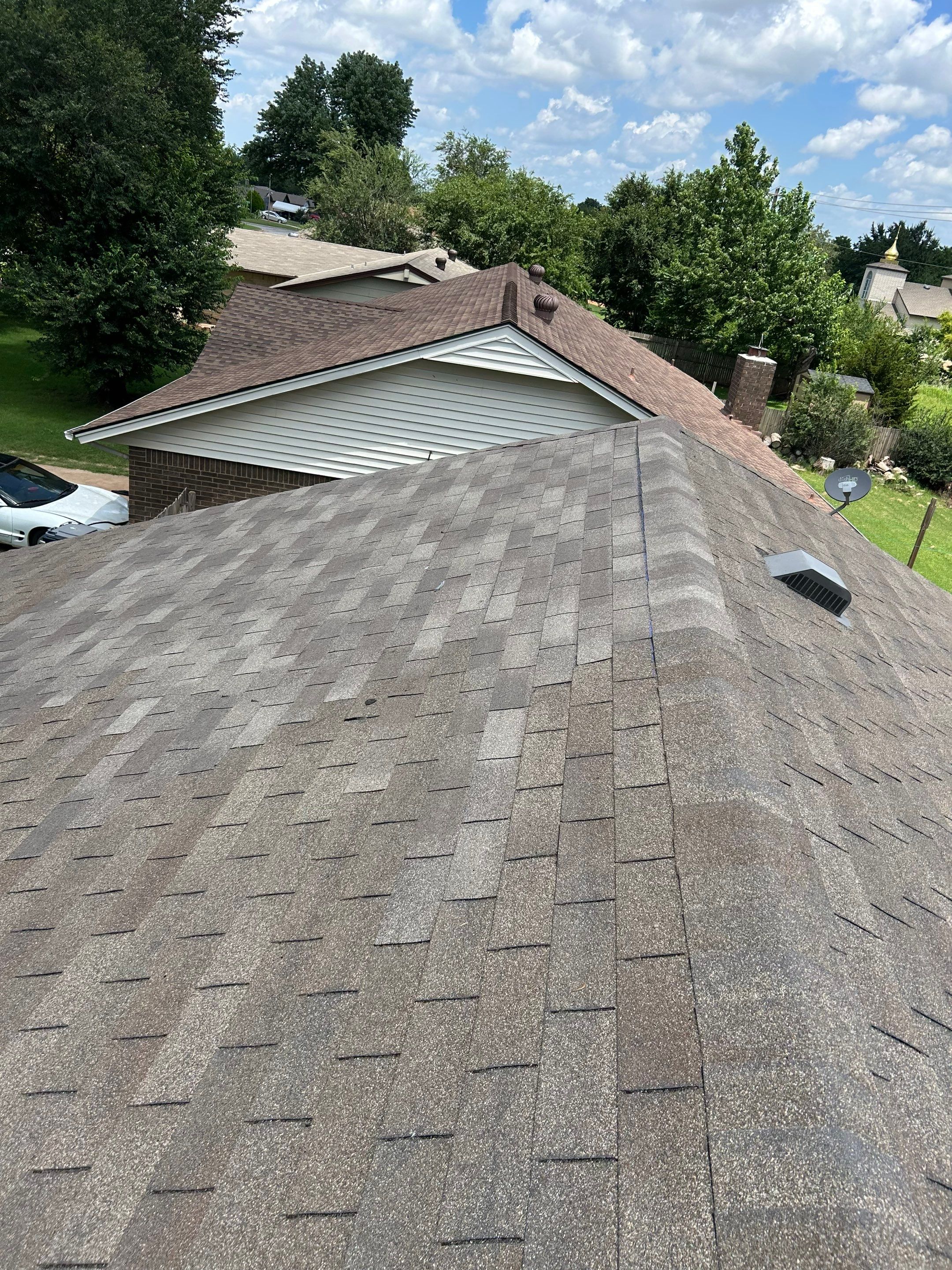 roof repair in Oklahoma City by McCann's Roofing and Construction