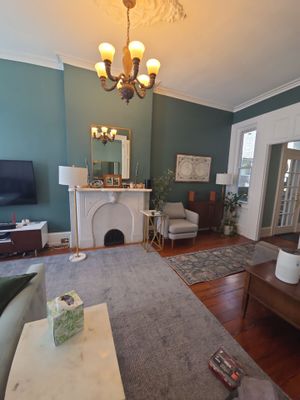 🏡 Bold Colors and Timeless Details Throughout This Fishtown Rowhome