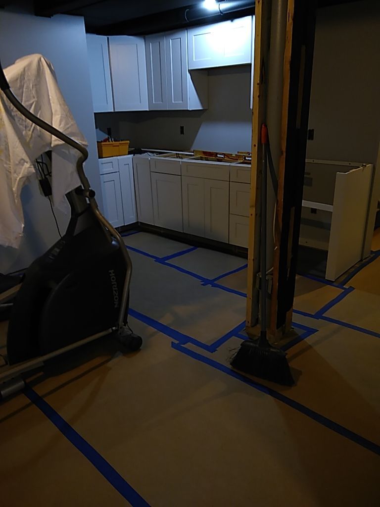 Basement Remodel by Ivy Lea Construction