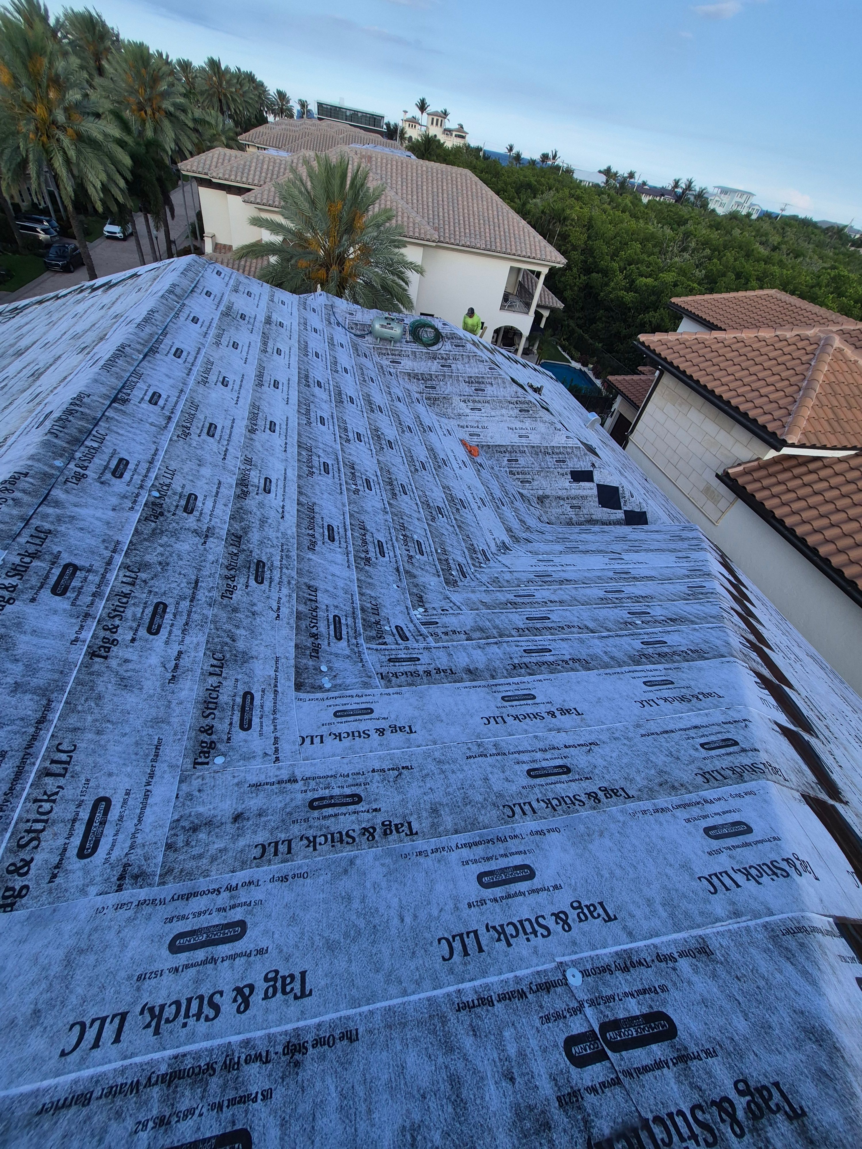 Residential Roofing Installation using Crown by BLUES BROTHERS ROOFING