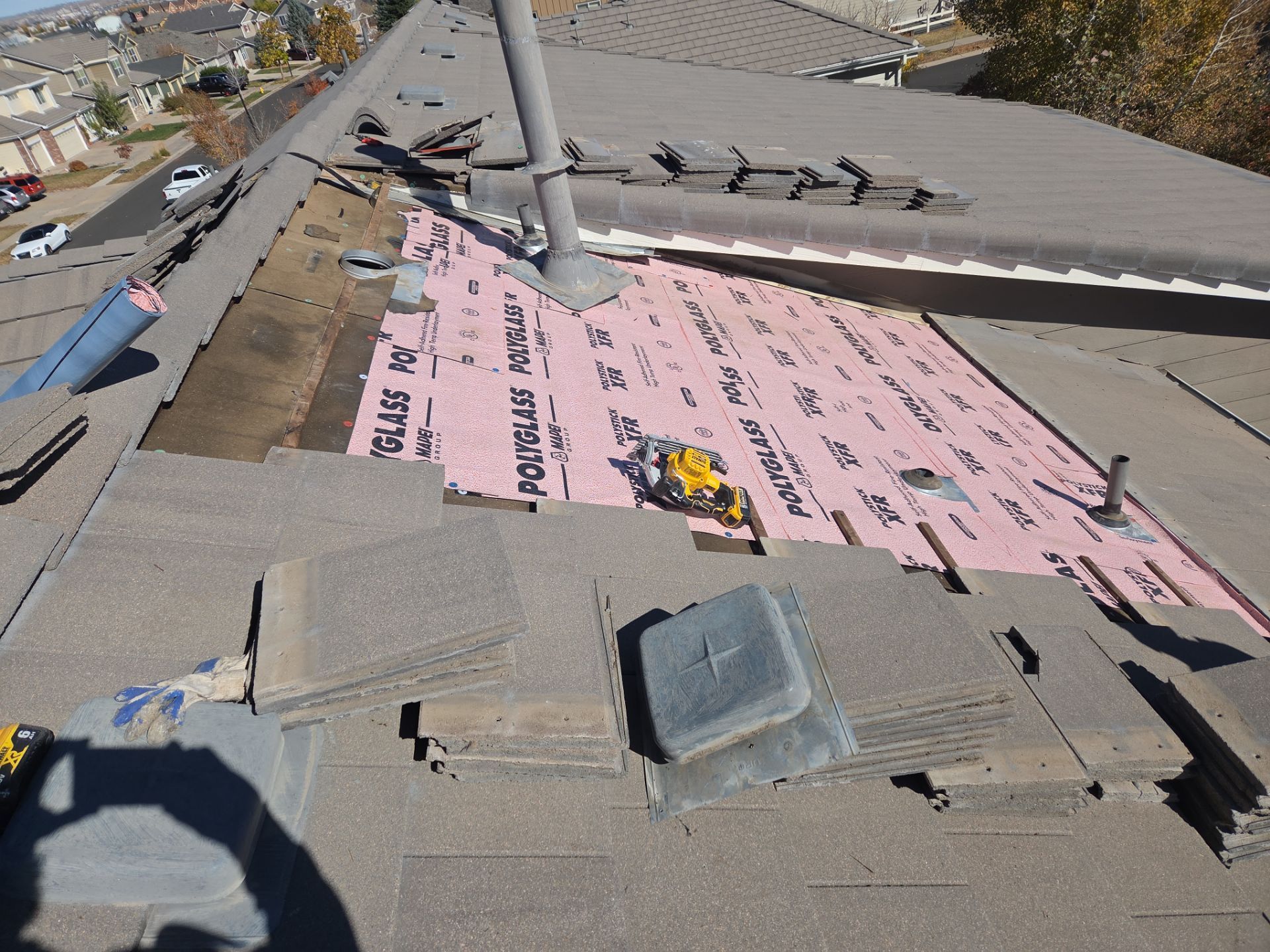 Tile Leak Repair by RTP Roofing Company