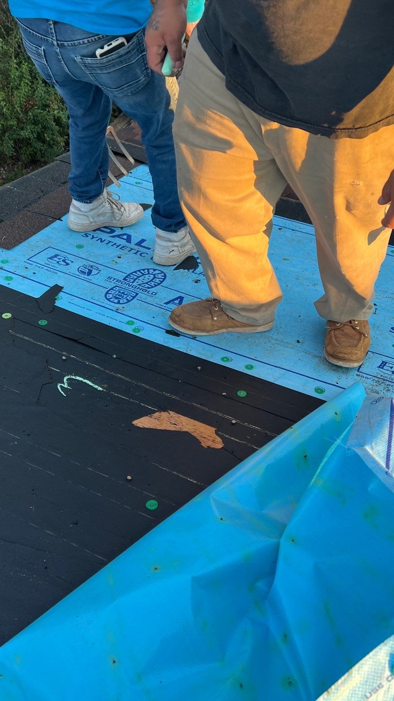 Residential Roofing Installation using GAF Natural Shadow  by A & H Roofing and Contracting