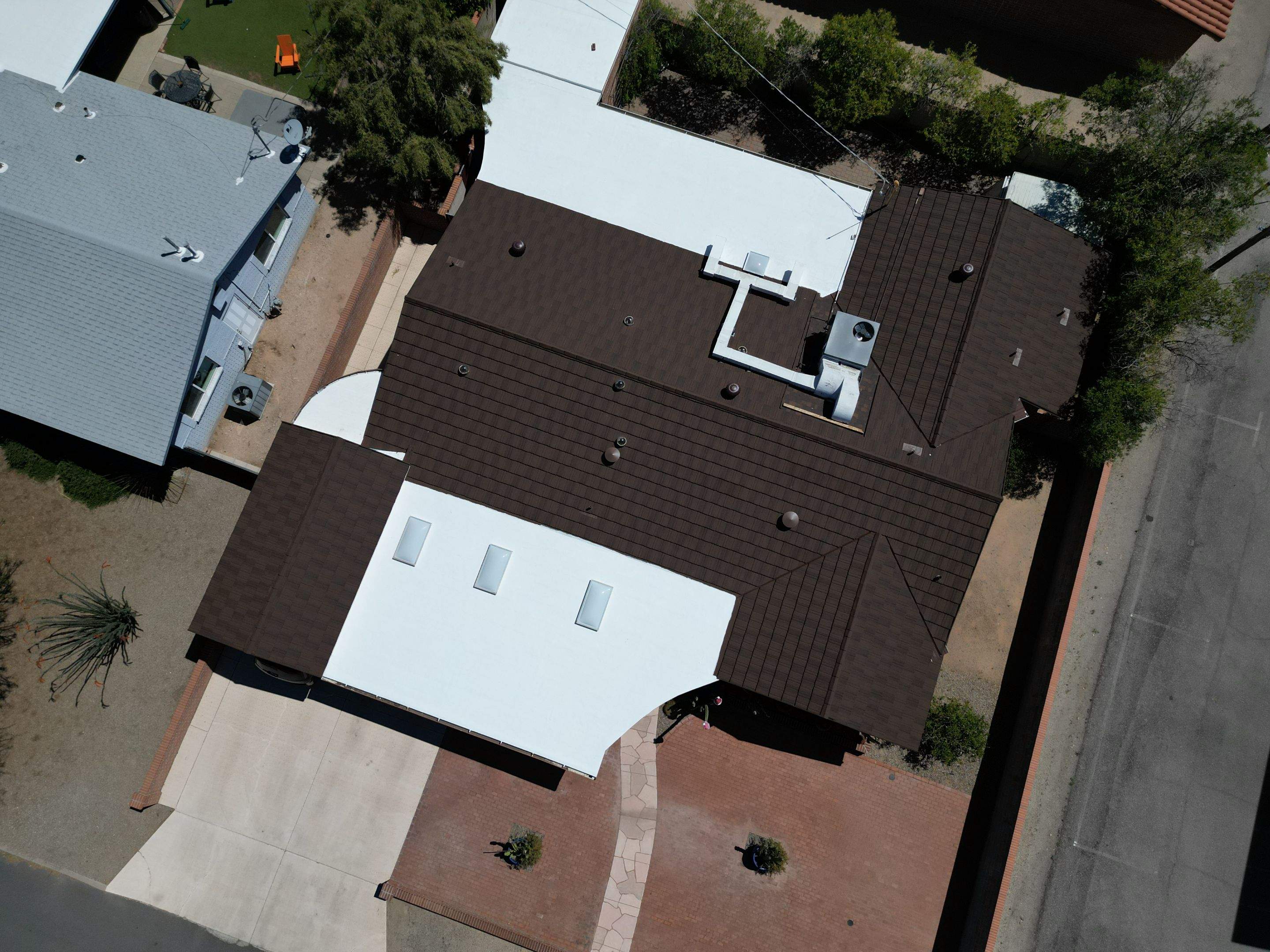 Barkwood Stone Coated Steel by Reimagine Roofing