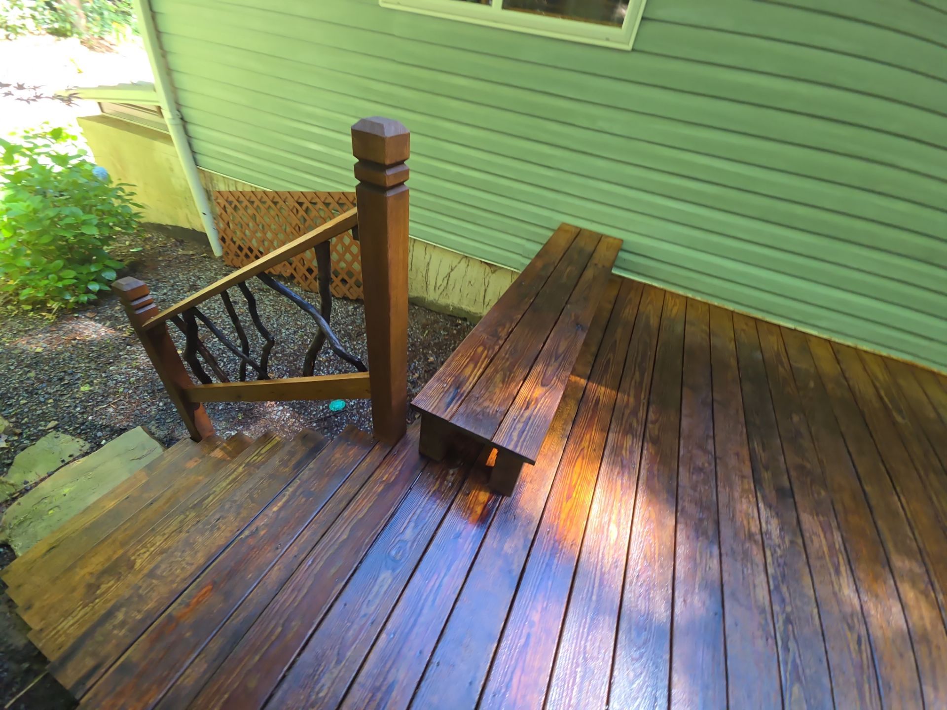 Deck using Wood Sealant by DuraSeal