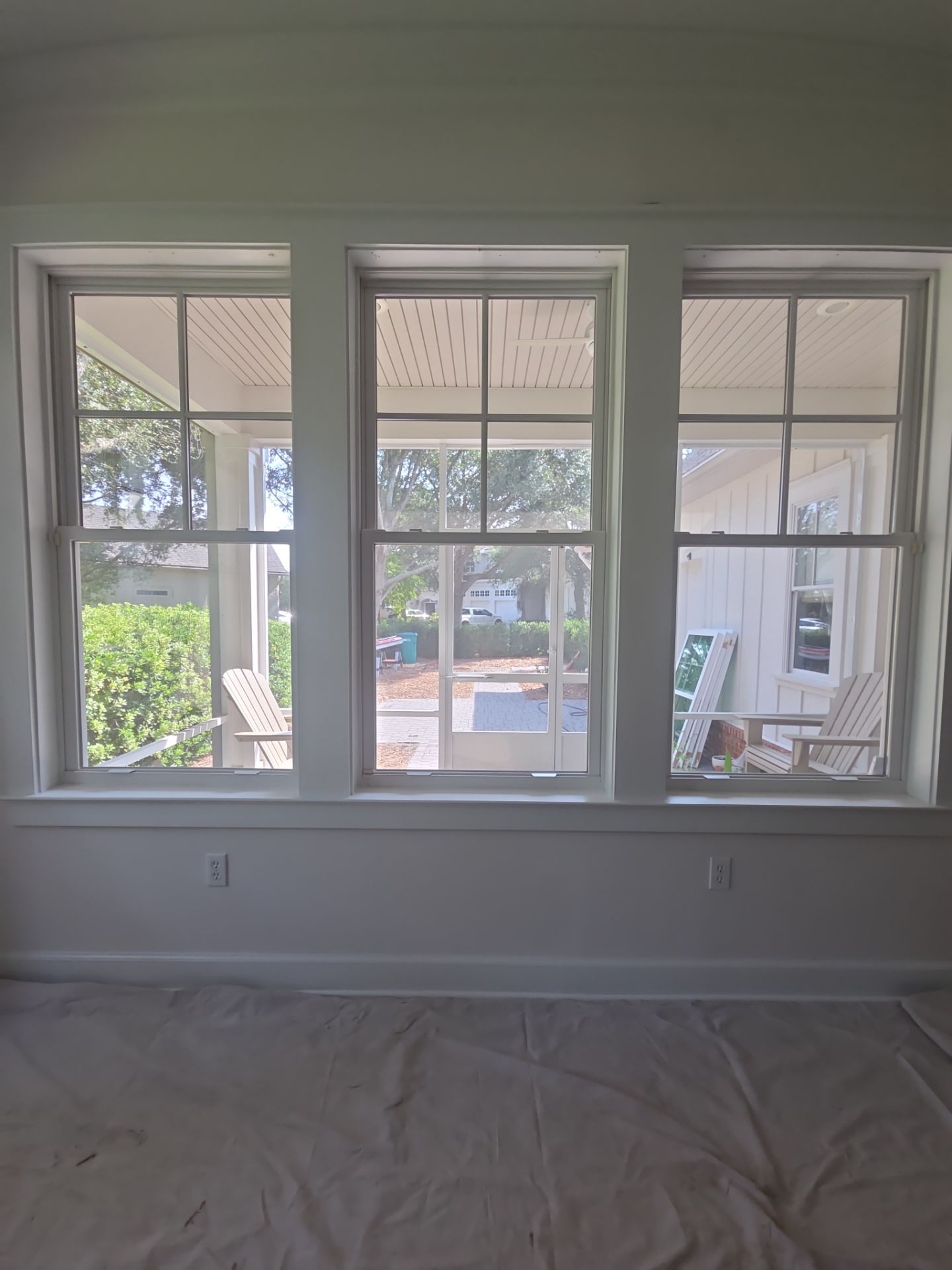 “Your windows shouldn’t be the reason you know exactly what the weather is doing outside.” 🌧️🤣 by Folkers Window Company