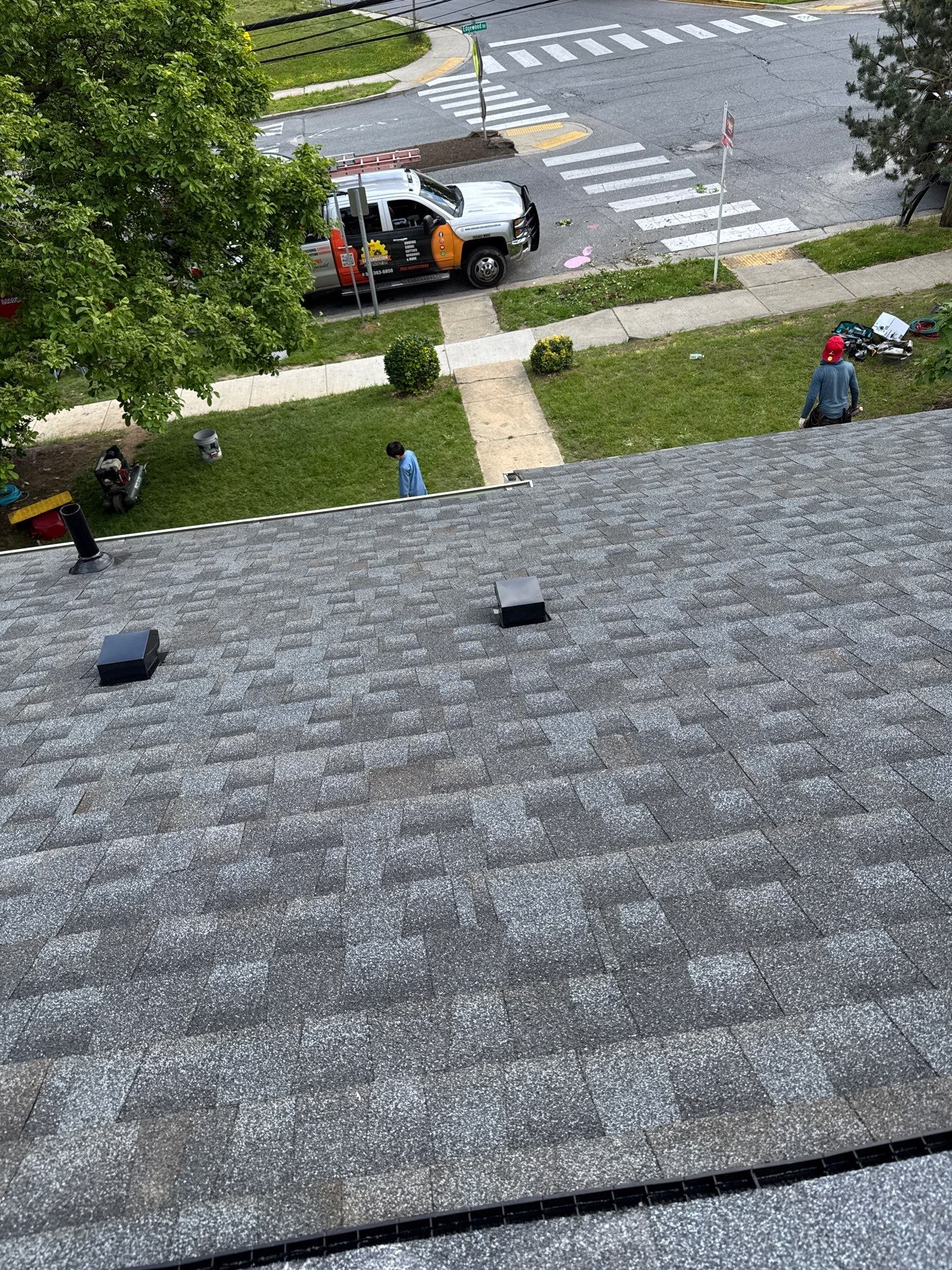 Residential Roofing Installation using GAF HDZ SHINGLES by La Bendicion Contruction Llc