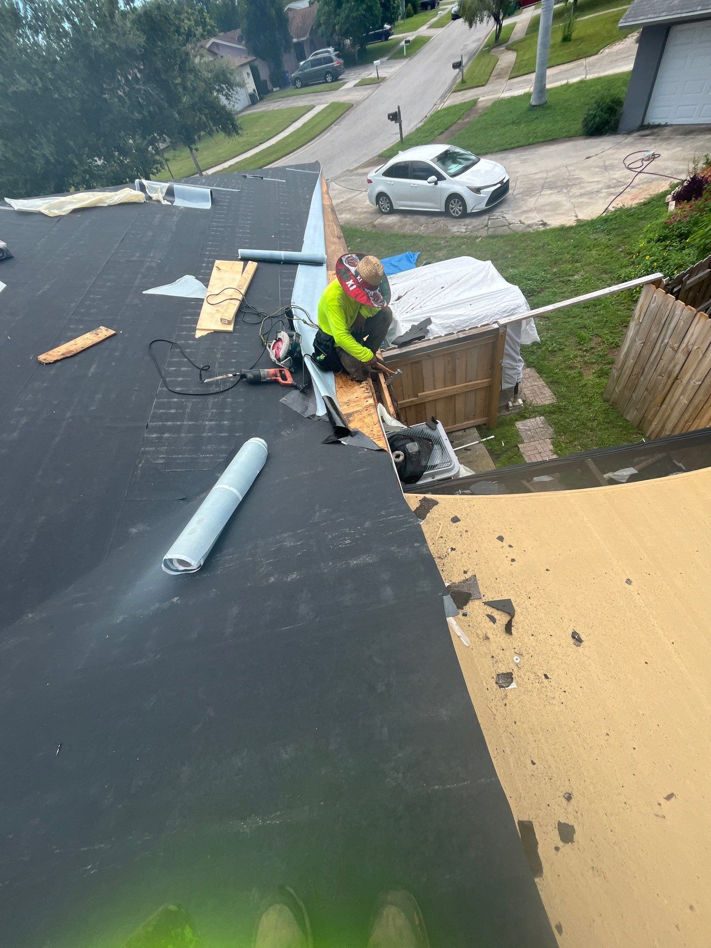 Project in St. Petersburg 33709 by Mitchell Roofing Company LLC 
