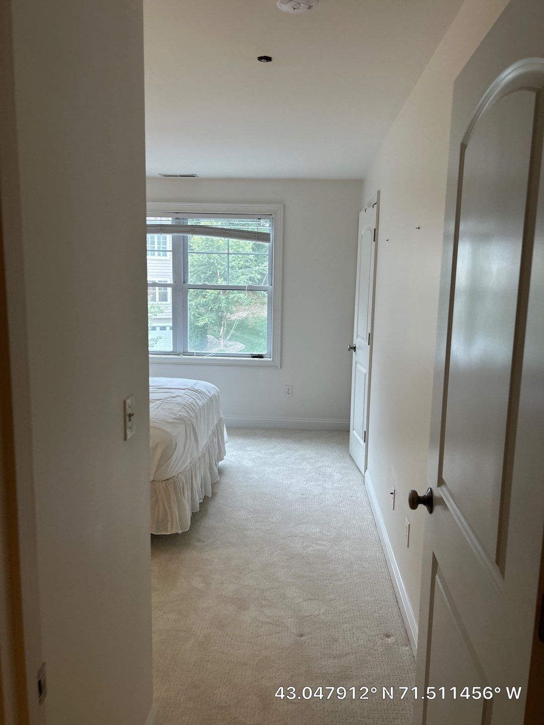 Interior Bedroom Painting and Wall Repair in Manchester, New Hampshire by The Persnickety Painters