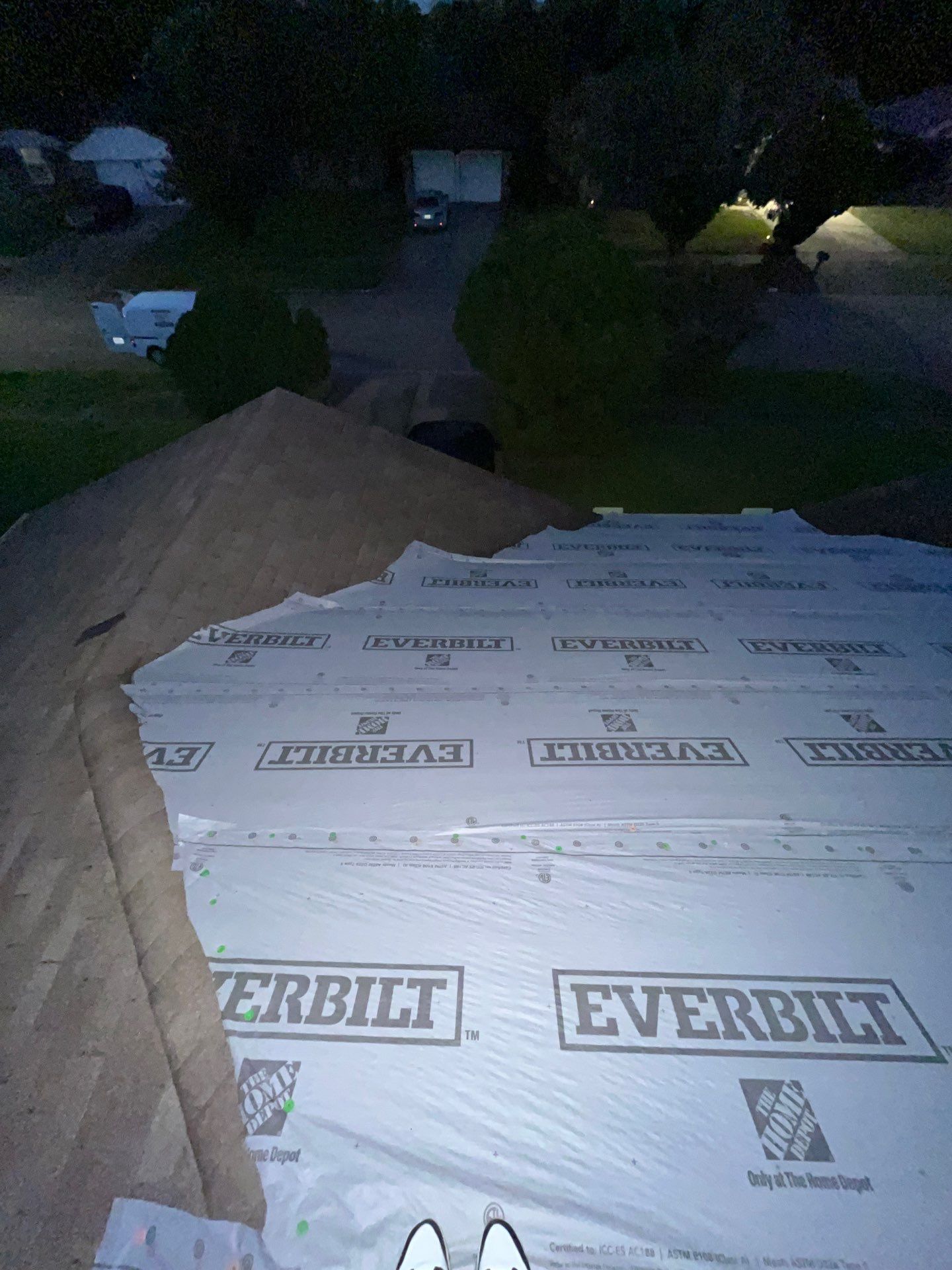 Marine Veteran Reroof Project by Berry Good Roofing 