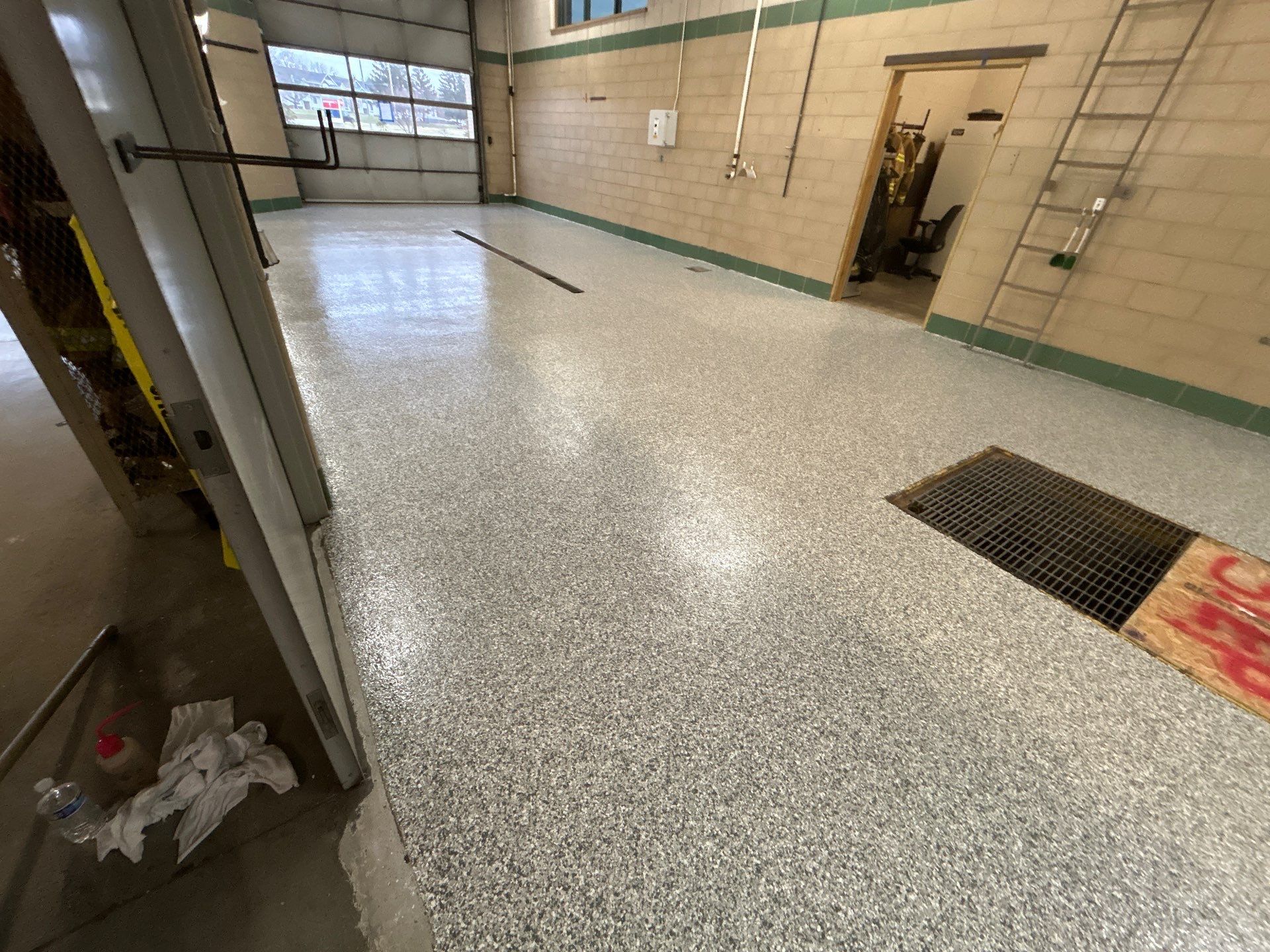 Commercial Coating in Granger! by Innovative Spaces / Innovative Concrete Coatings
