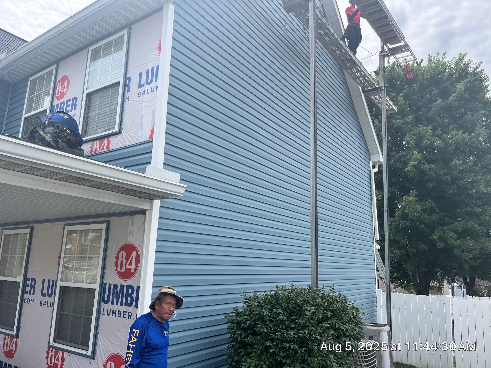 Siding Installation using Provia Siding by Fahey Roofing + Contracting