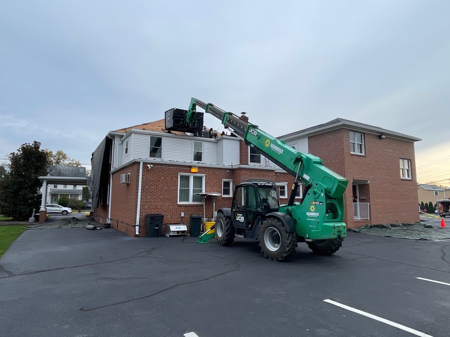 Commercial Roofing Installation using GAF Timberline / GAF TPO by All Site Roofing
