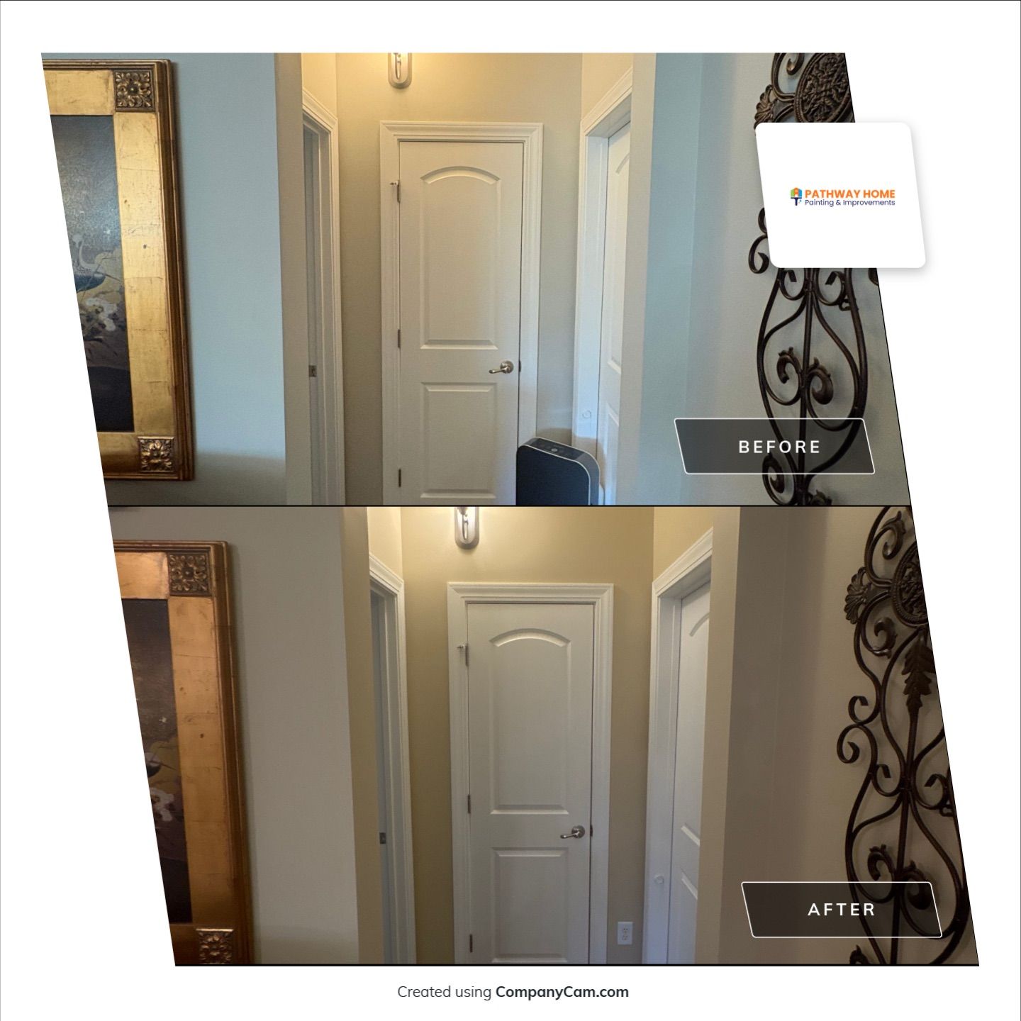 β This Home Runs on Latte Love by Pathway Home Painting & Improvements