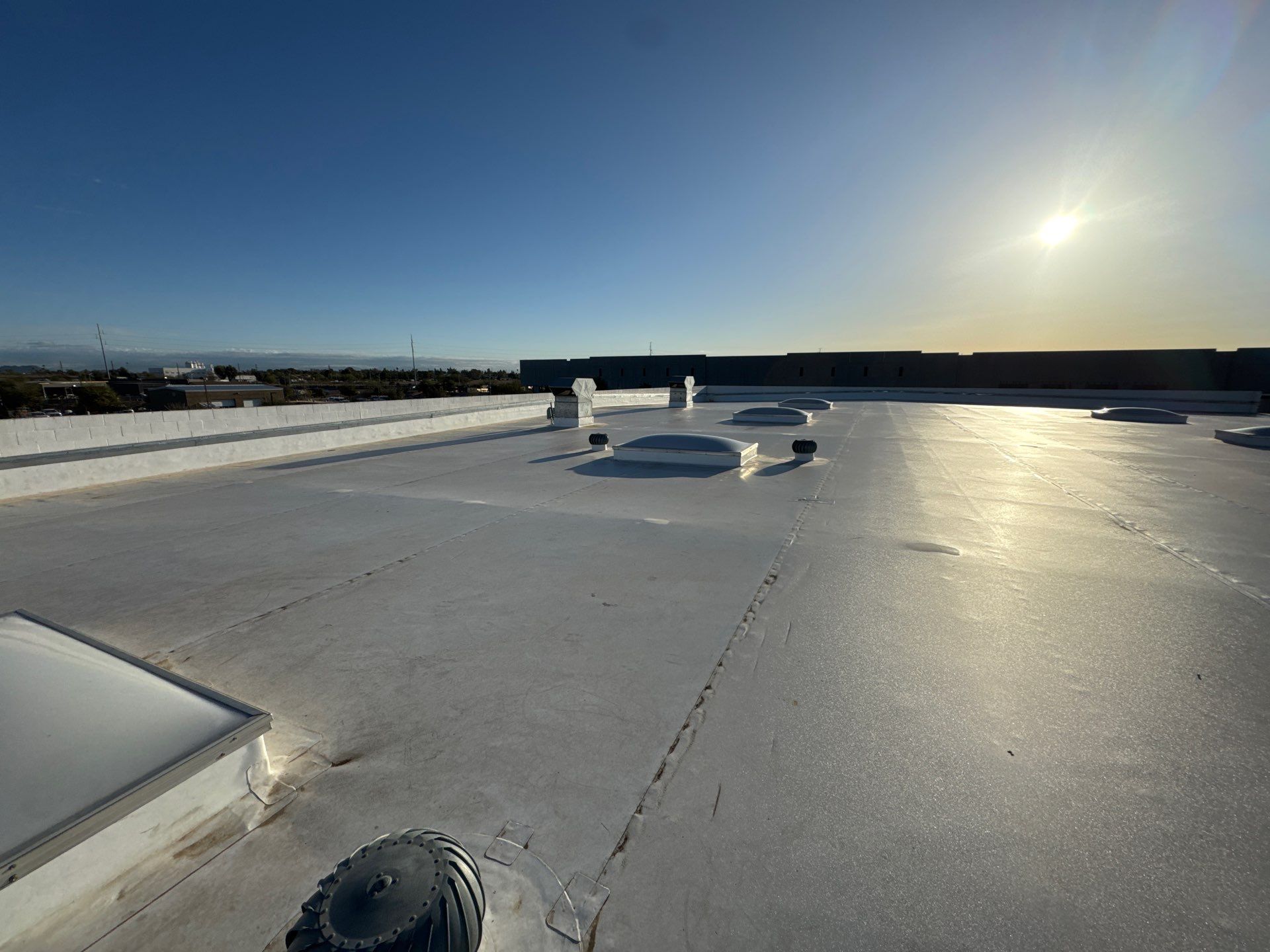 Commercial Warehouse Restoration in Glendale, AZ by Dry Creek Roofing