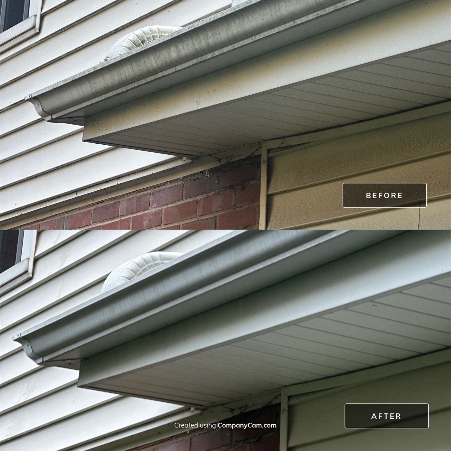 Project in Glenview by Simmons Power & Soft Washing