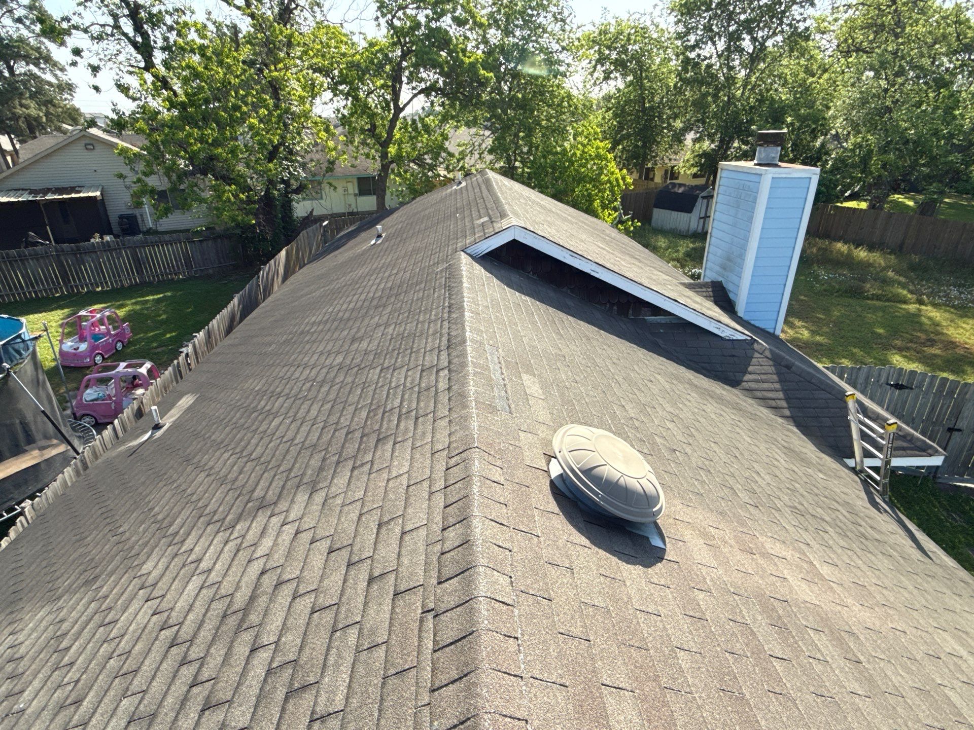 Residential Roofing Installation using CertainTeed Landmark Shingles by Abbott Roofing Company