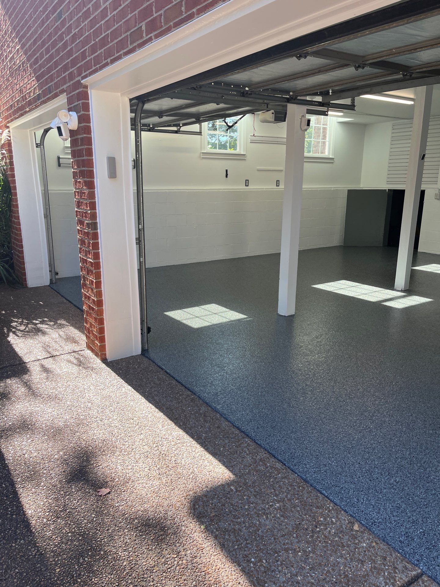 Garage Floor Coating using Nightfall by My Garage Floor Guys