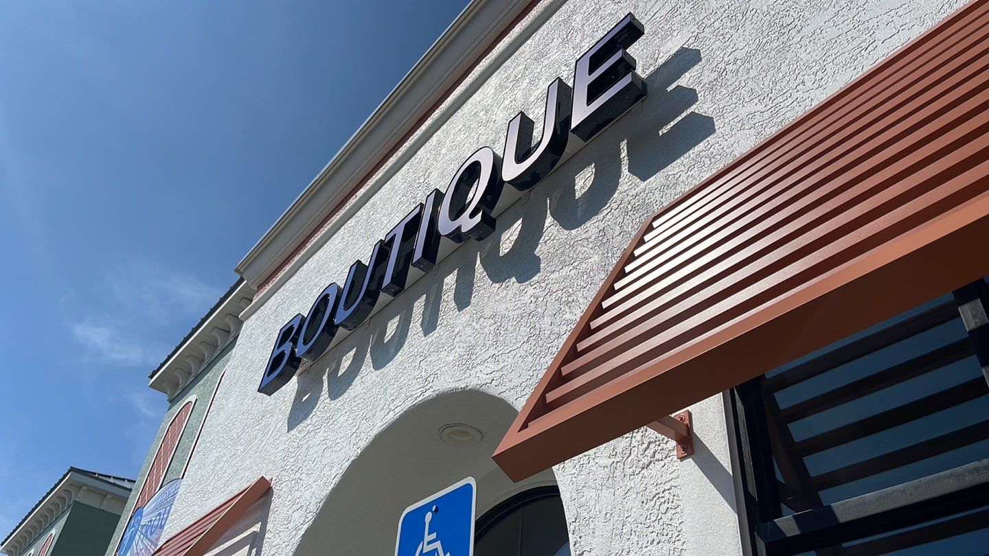Channel Letters for Boutique by SignCrafters