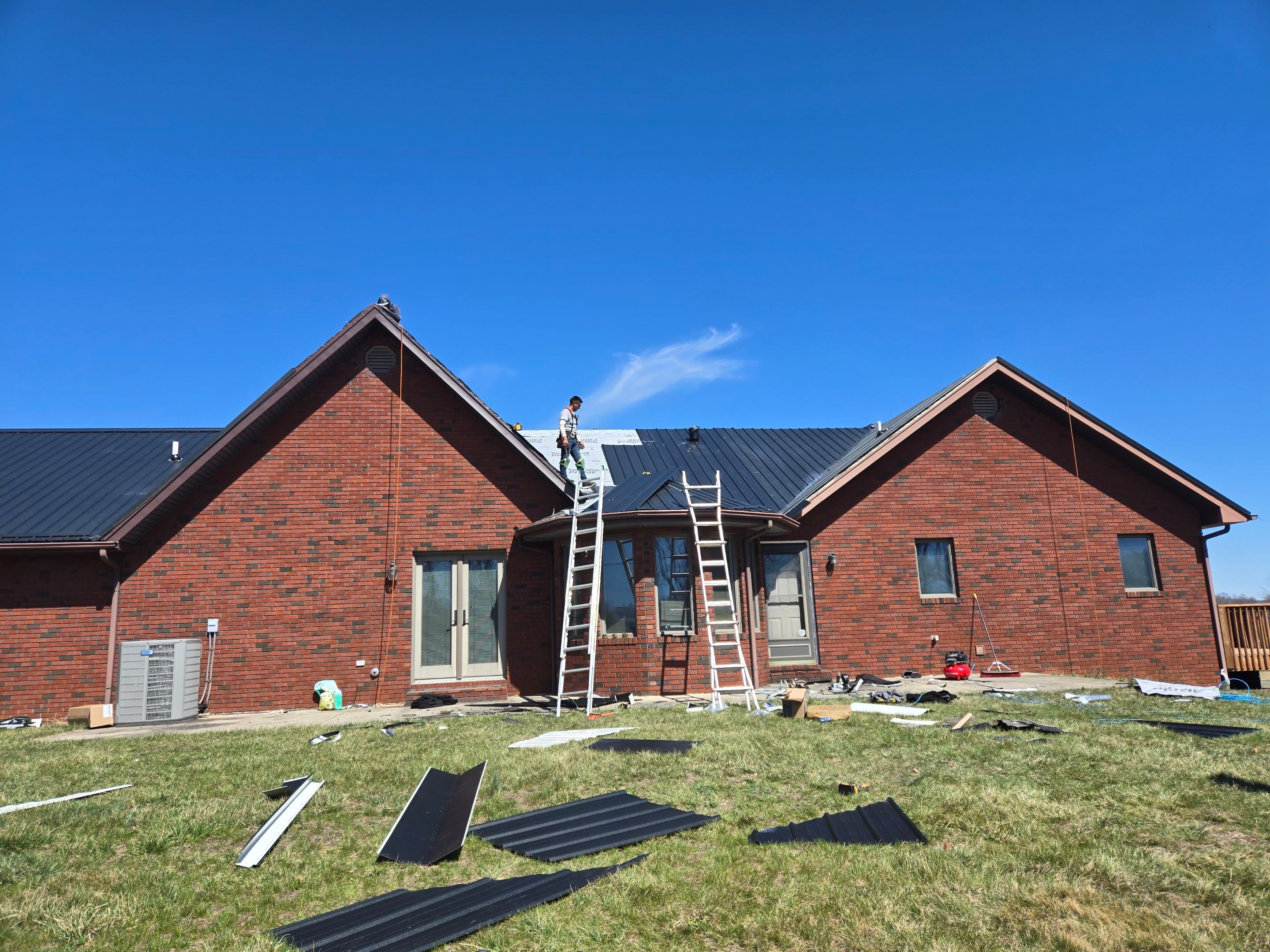 Black Frost 26 Gauge by Omnia Roofing