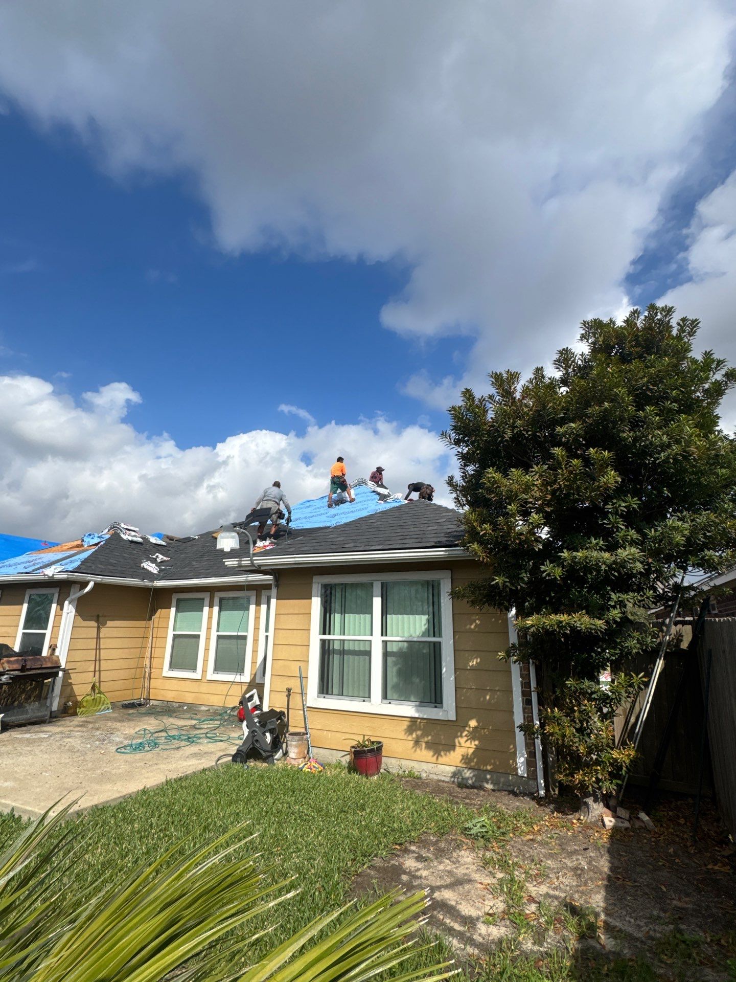 Project in Houston by Proud Roofing