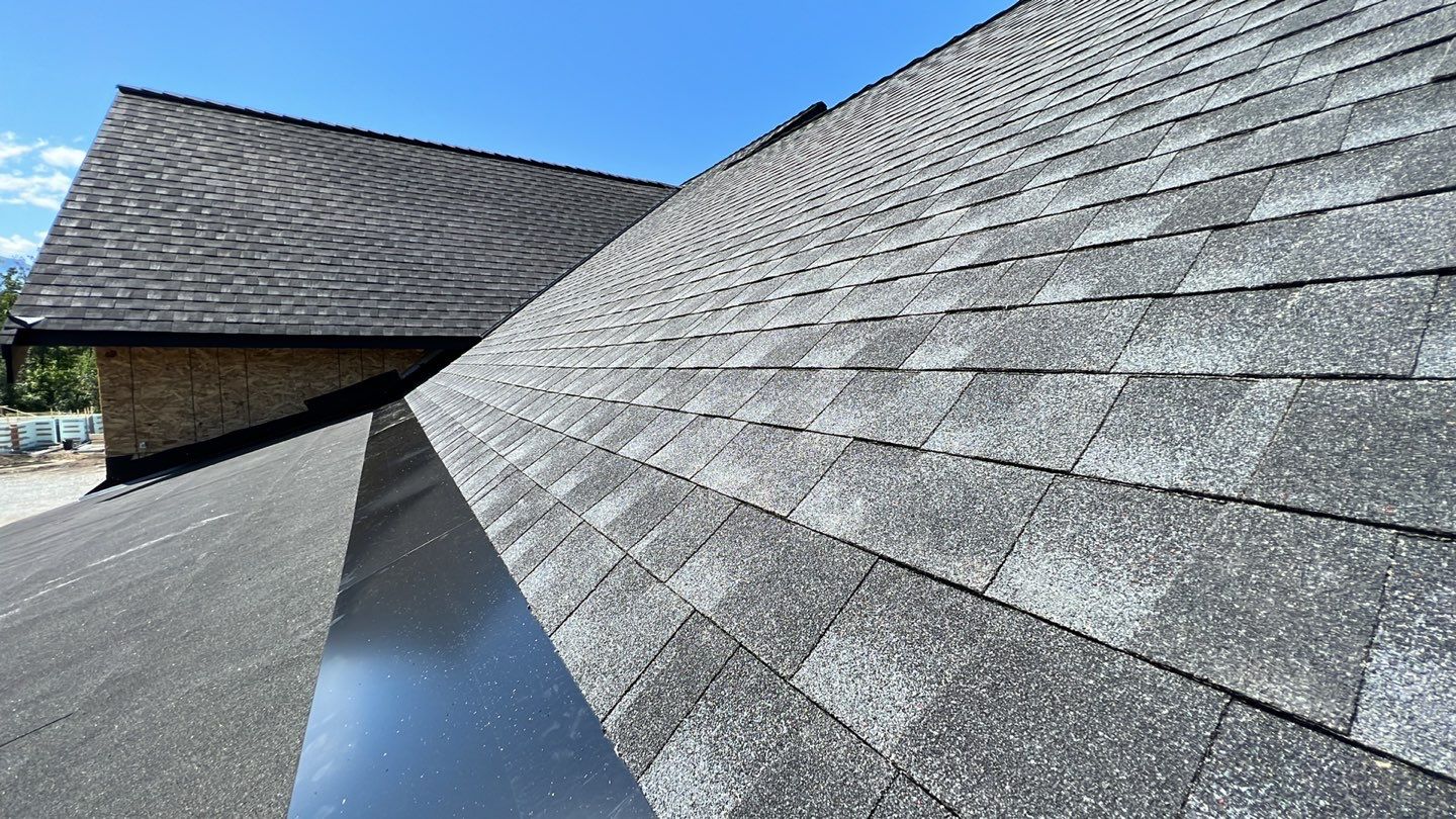 Residential Roofing Installation using GAF Charcoal HDZ by Top Notch Roofing Inc