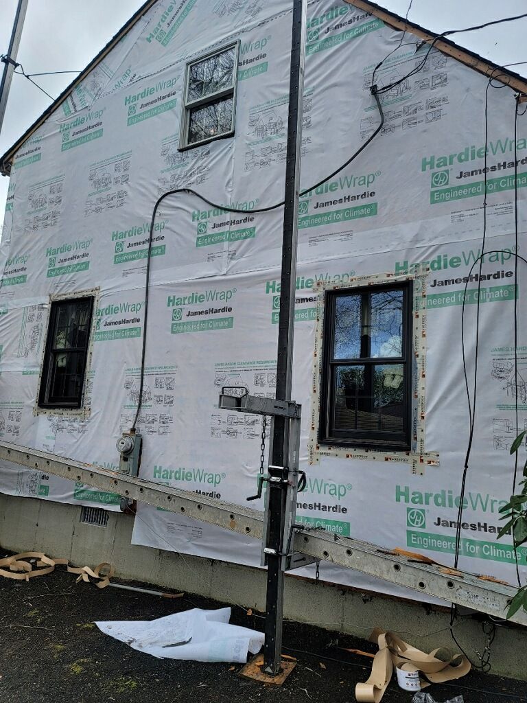 Siding Installation using James Hardie by UBrothers Construction