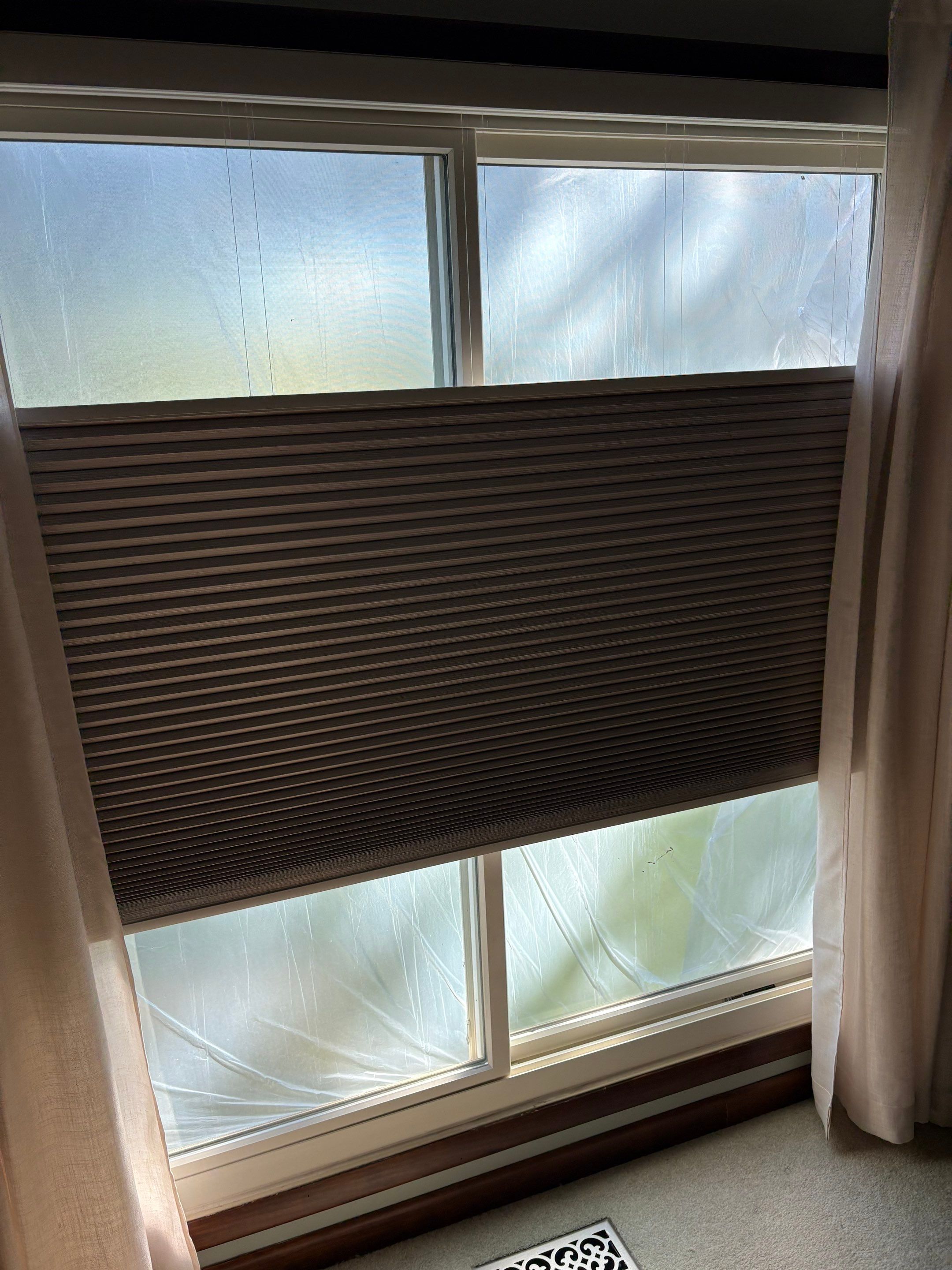 Top-Down Bottom-Up Honeycomb Project honin Harvest, Alabama by Blinds and Borders