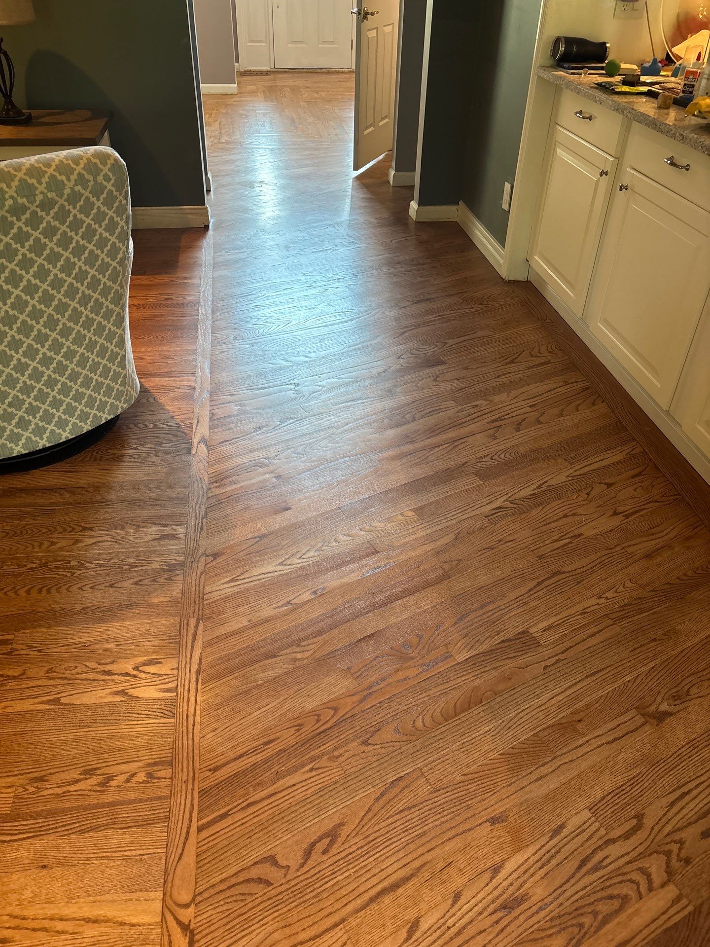 Custom Hardwood Refinishing and Multi-Surface Flooring Installation in Lawrenceburg by Footprints Floors Kentucky