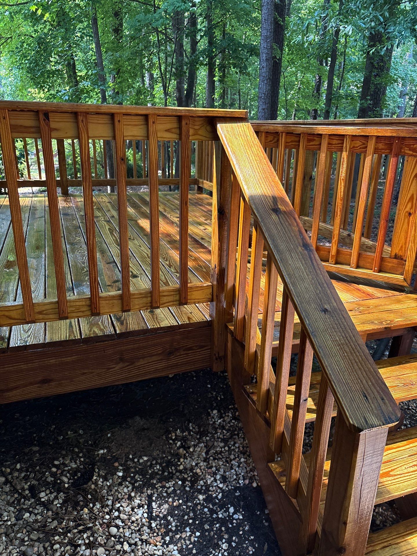 Wood Deck using Wood Sealant by DuraSeal
