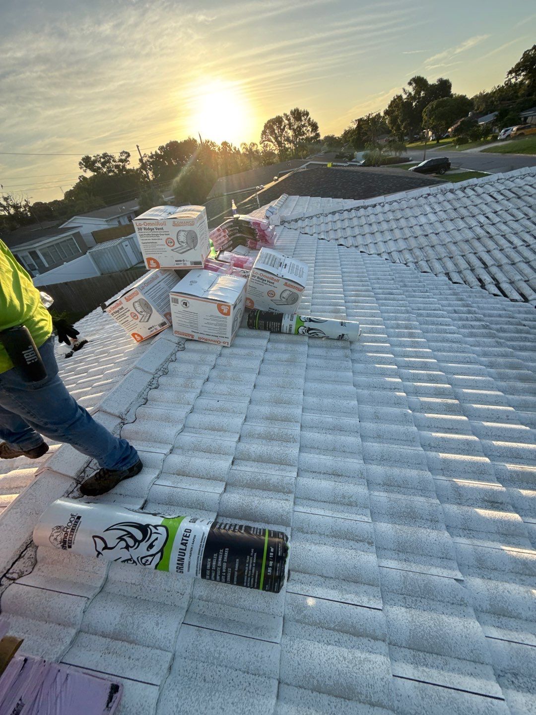 Project in St. Petersburg 33713 by Mitchell Roofing Company LLC