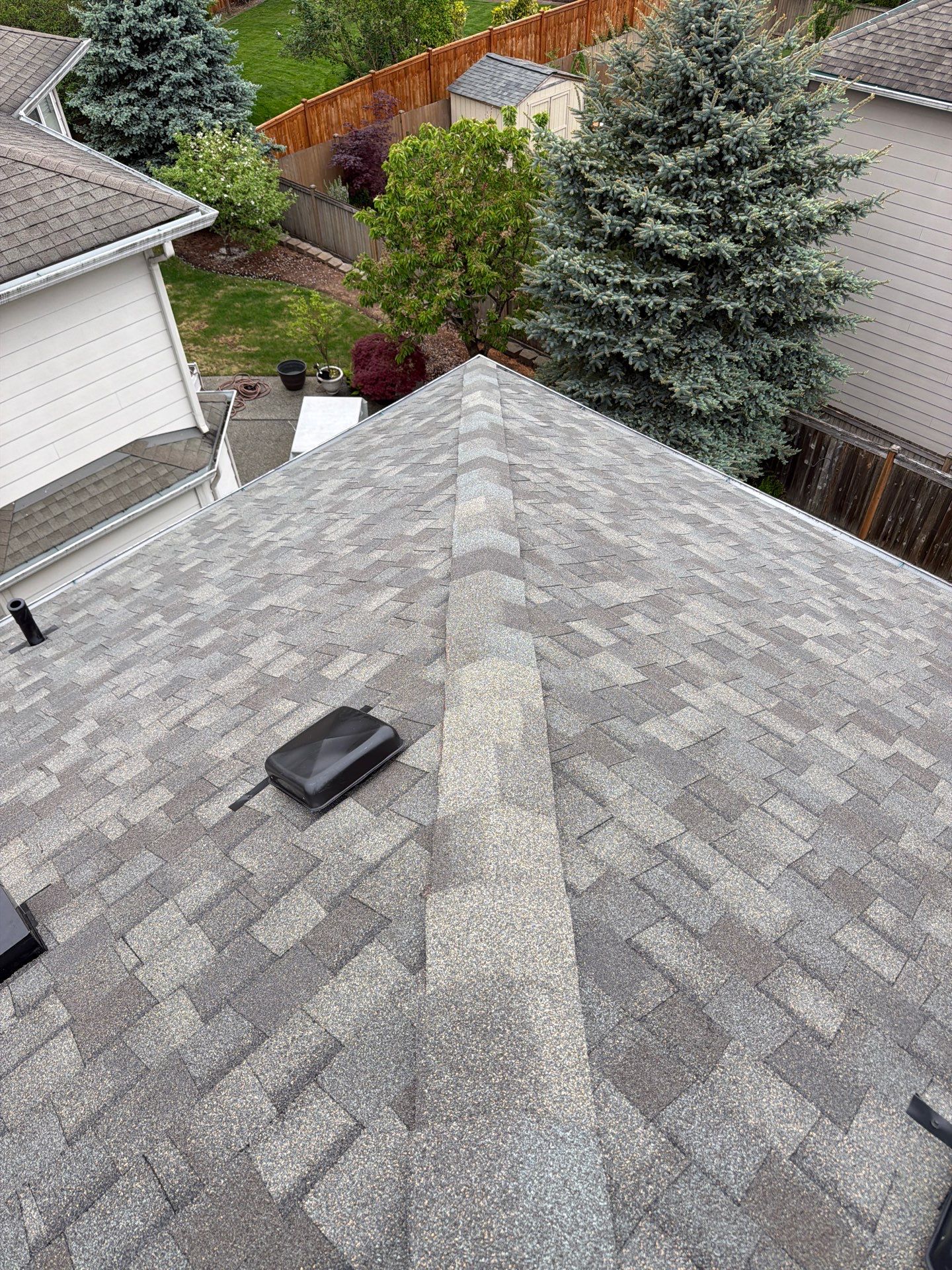 Residential Roofing Installation using GAF HDZ Shingles by Roofing Formula LLC