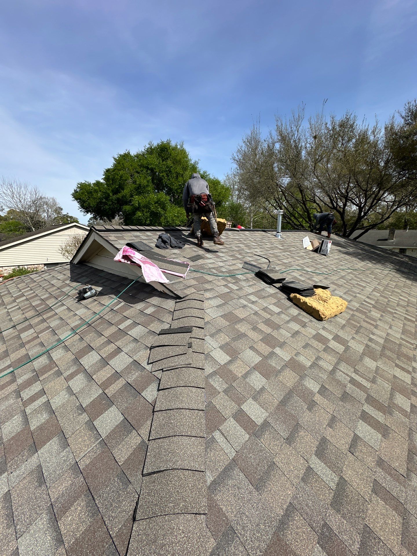 Project in Houston by Motion Roofing