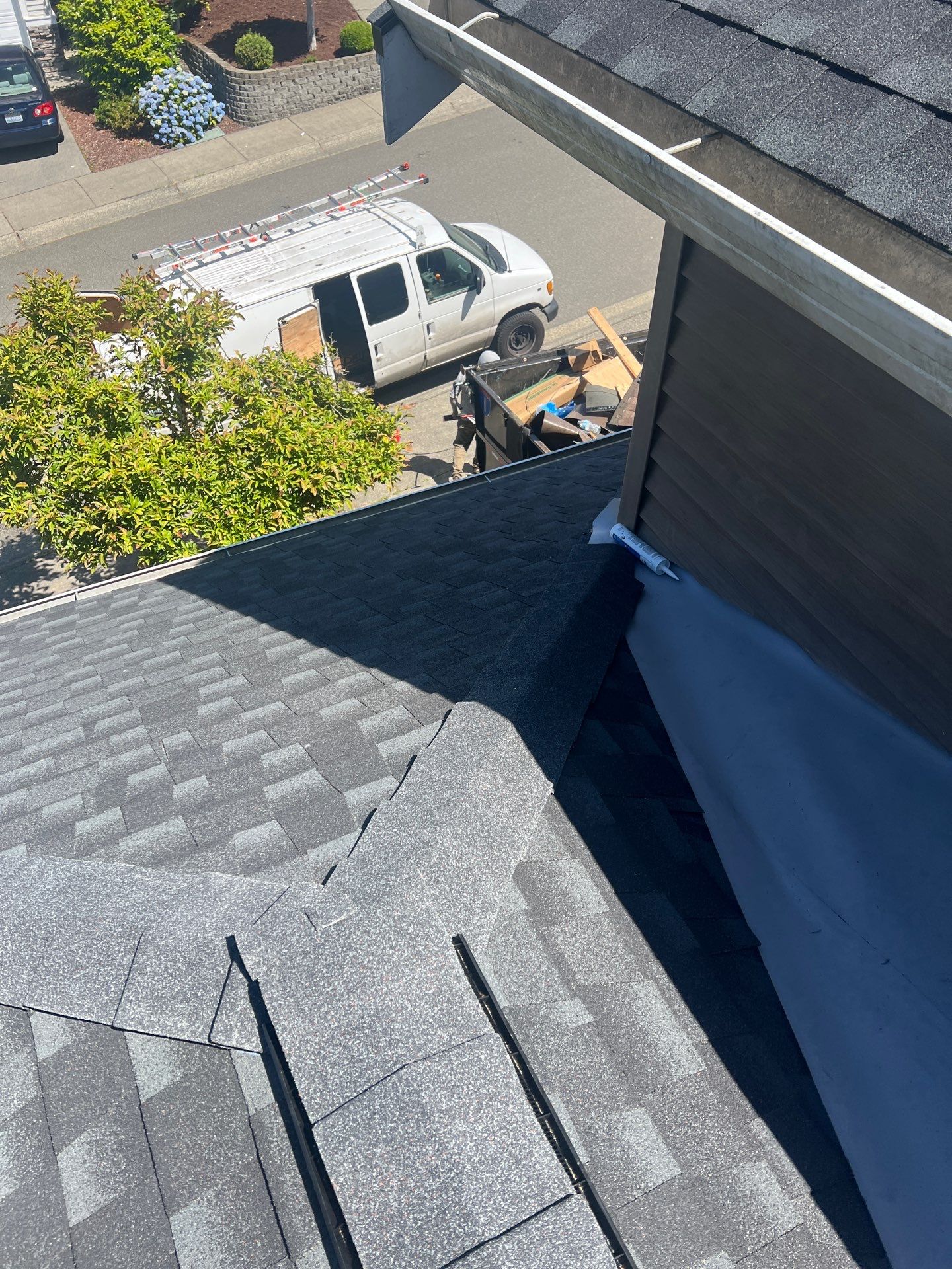 Residential Roofing Installation using GAF UHDZ Shingles by Roofing Formula LLC